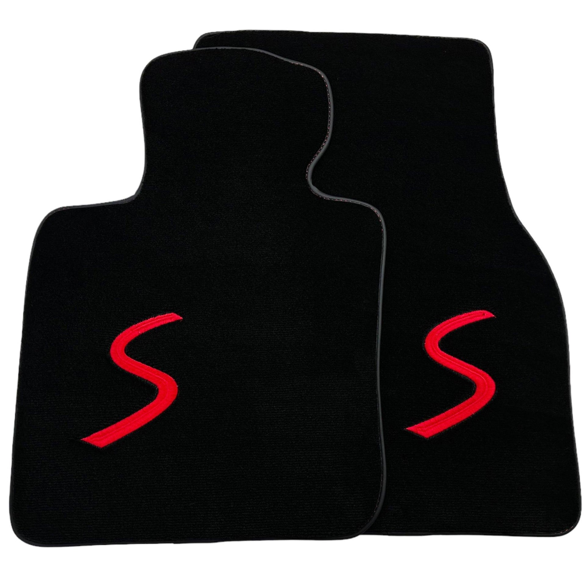 Black Floor Mats for Mini Cooper F56 (2013-2022) - AutoWin
