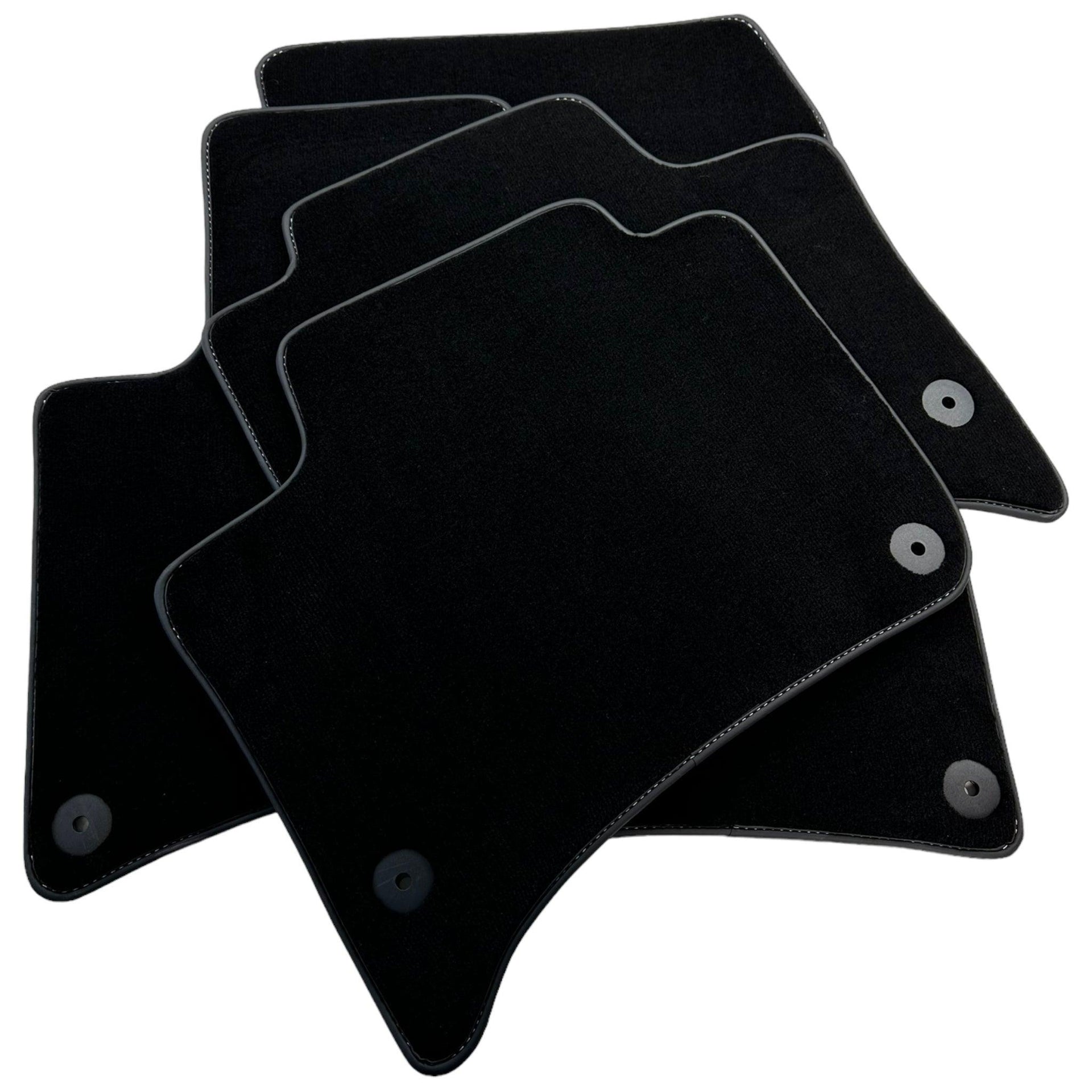 Black Floor Mats for Porsche Cayenne (2010-2018) - AutoWin