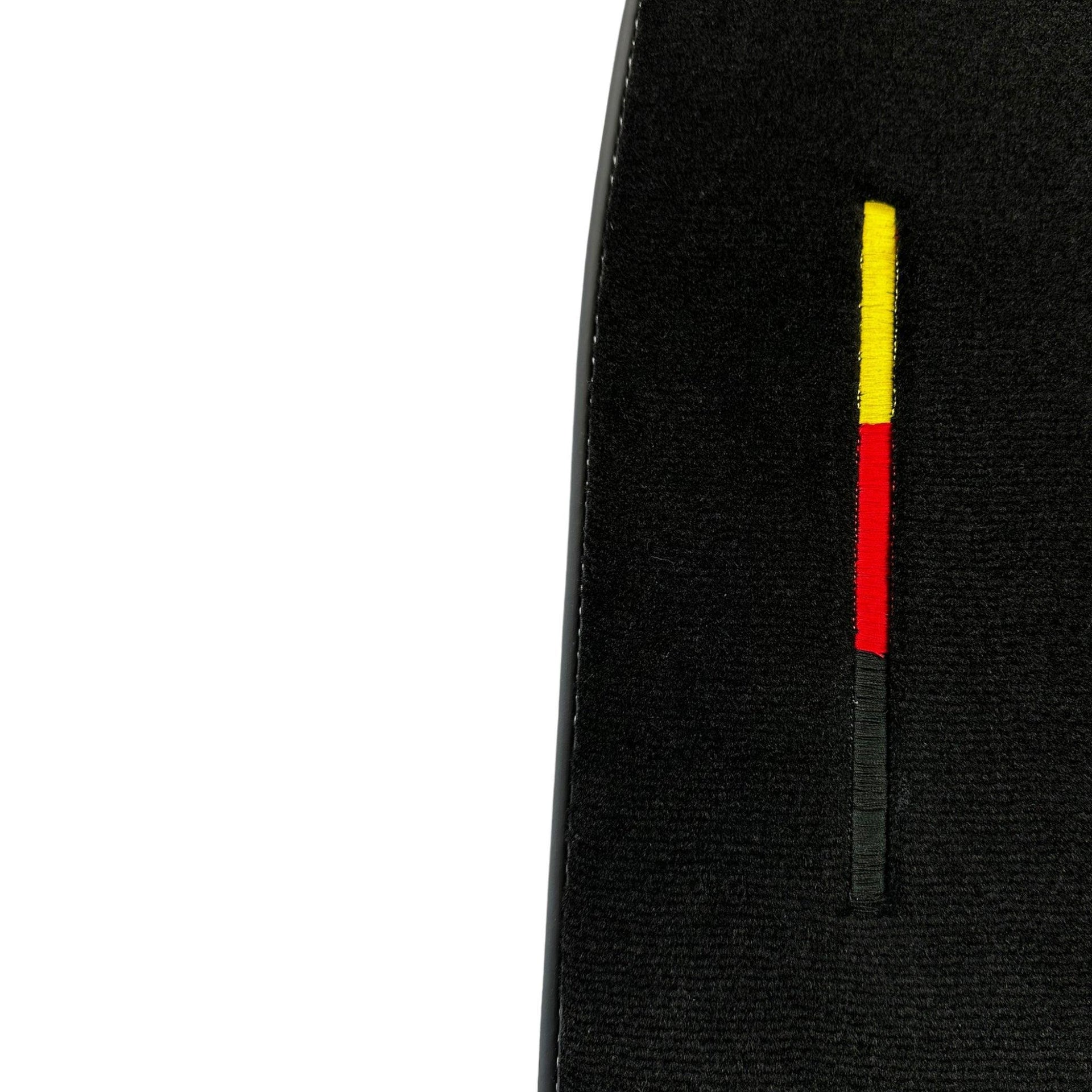 Black Floor Mats for Porsche Cayenne (2018-2023) - AutoWin