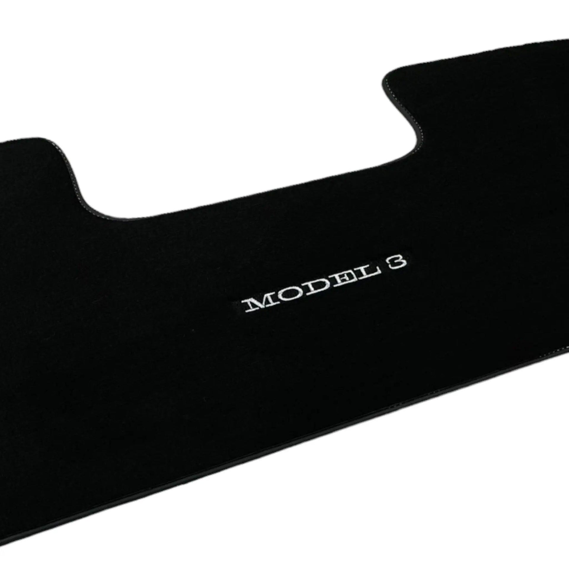 Black Floor Mats for Tesla Model 3 (2017-2023) - AutoWin