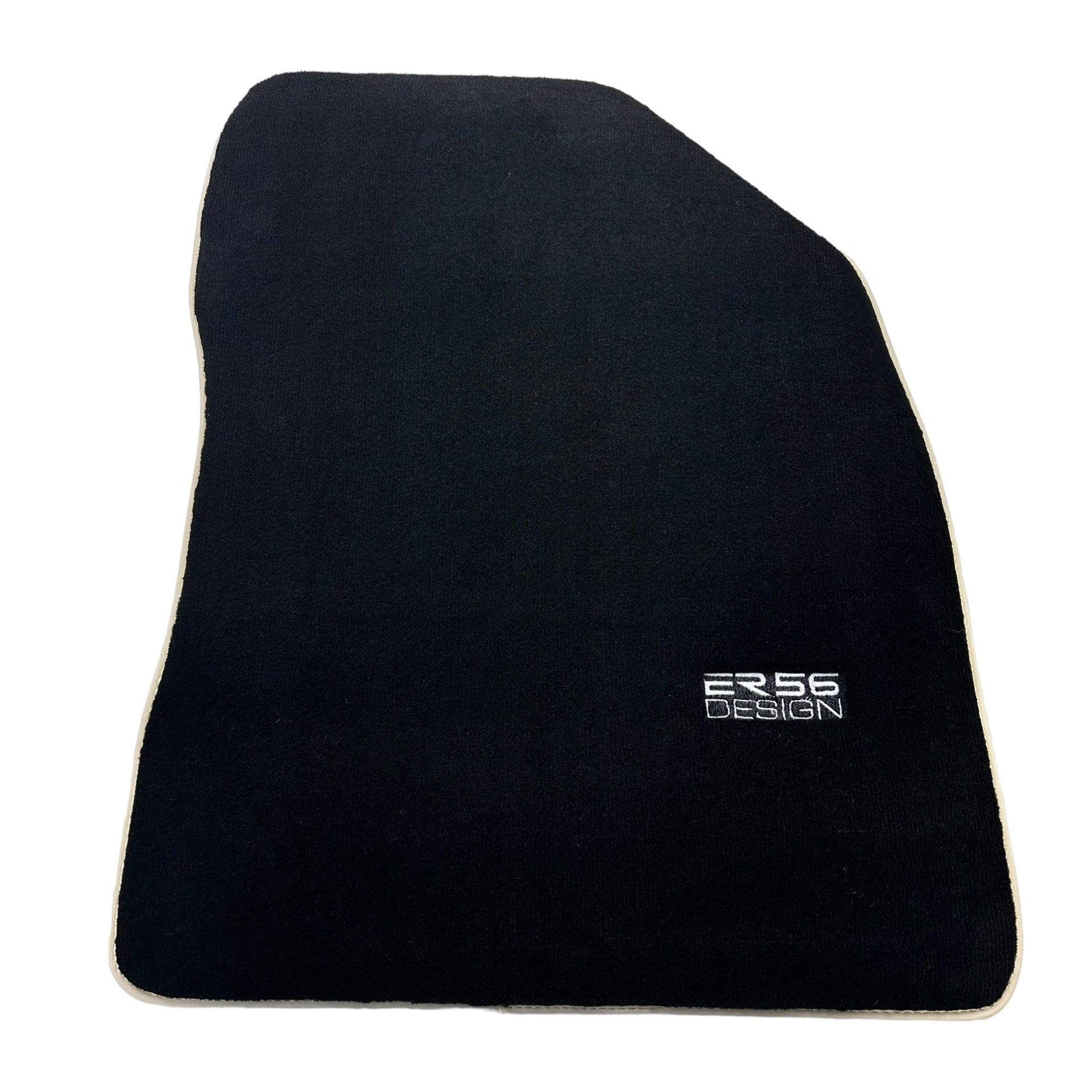 Black Floor Mats For Toyota Corolla E15 (2007-2014) ER56 Design - AutoWin