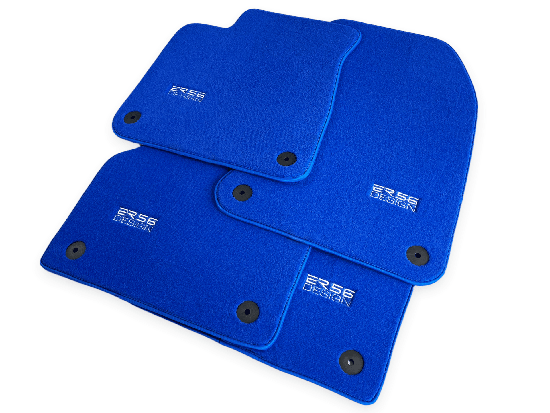 Blue Floor Mats for Audi A5 - F57 Sportback (2020-2023) | ER56 Design - AutoWin