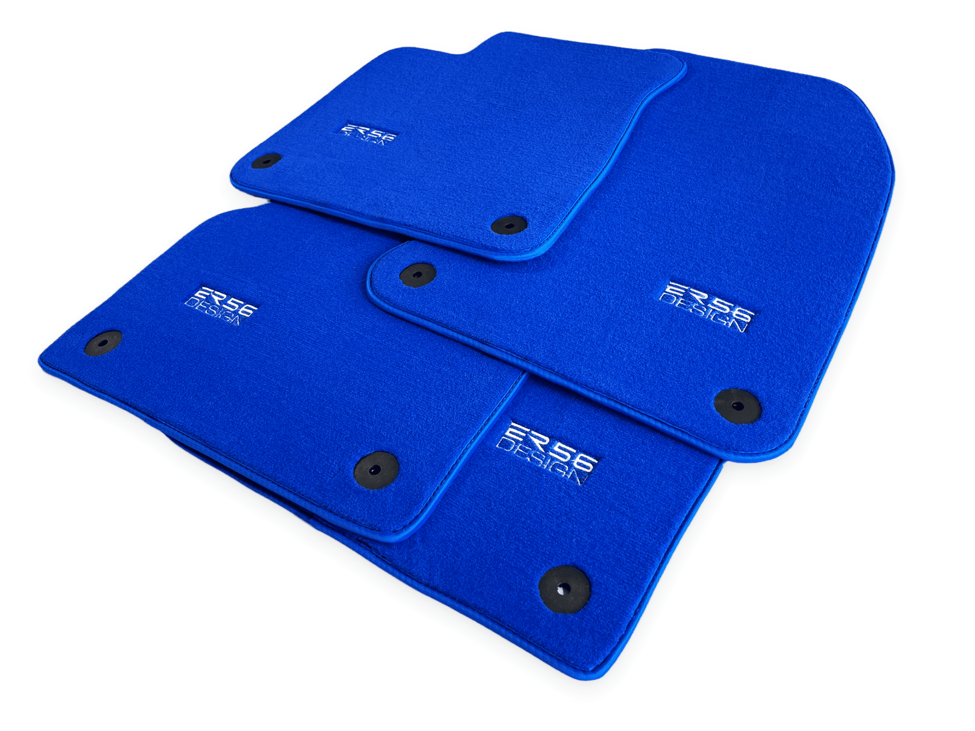 Blue Floor Mats for Audi A8 D3 (2002-2010) | ER56 Design - AutoWin
