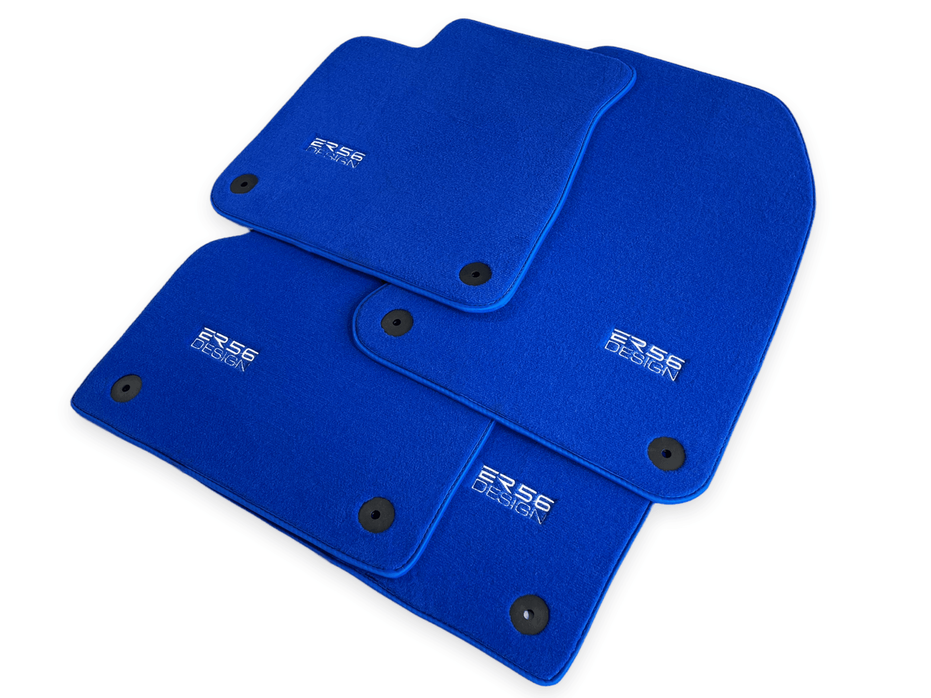 Blue Floor Mats for Audi A8 D5 Long (2017-2023) | ER56 Design - AutoWin