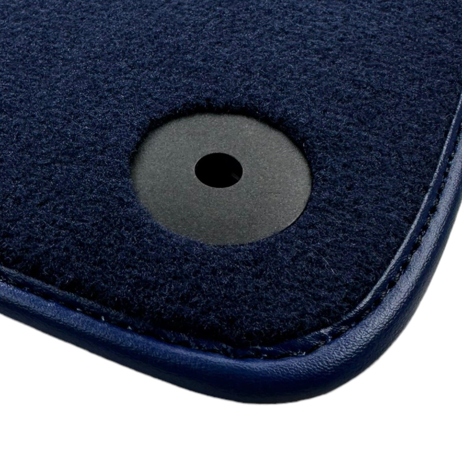 Blue Floor Mats For Bentley Bentayga (2015-2023) with Leather - AutoWin