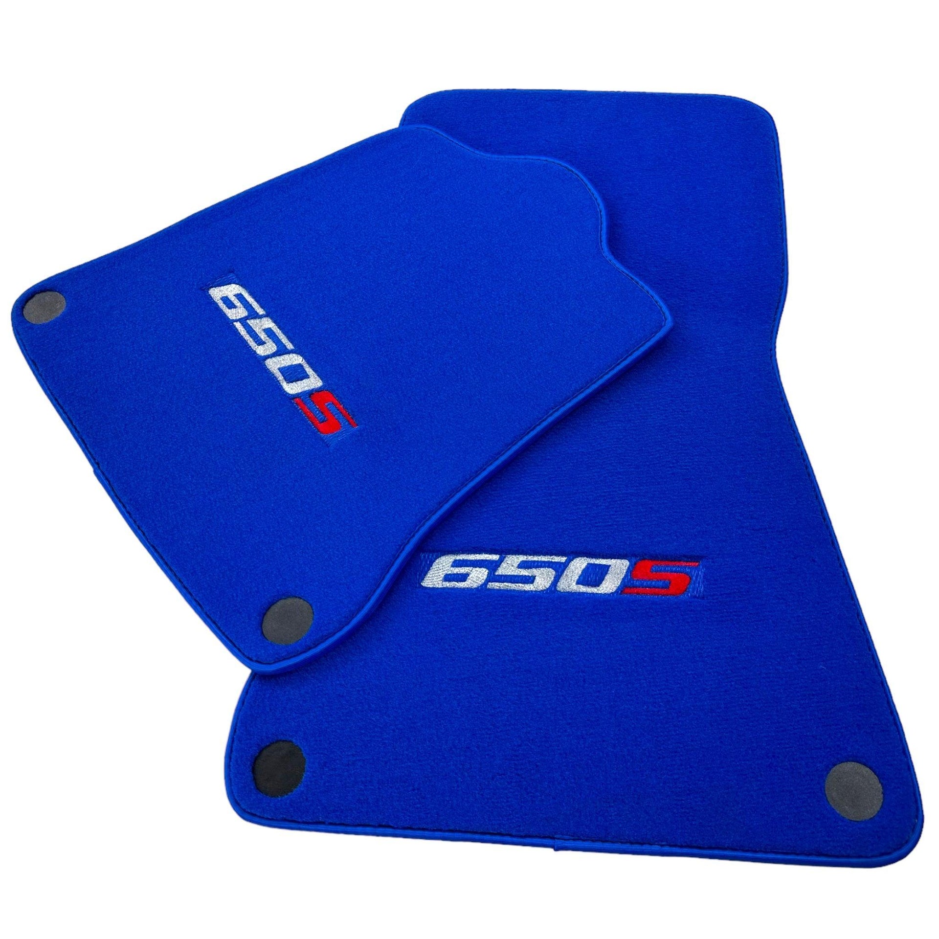 Blue Floor Mats For McLaren 650S Tailored - AutoWin
