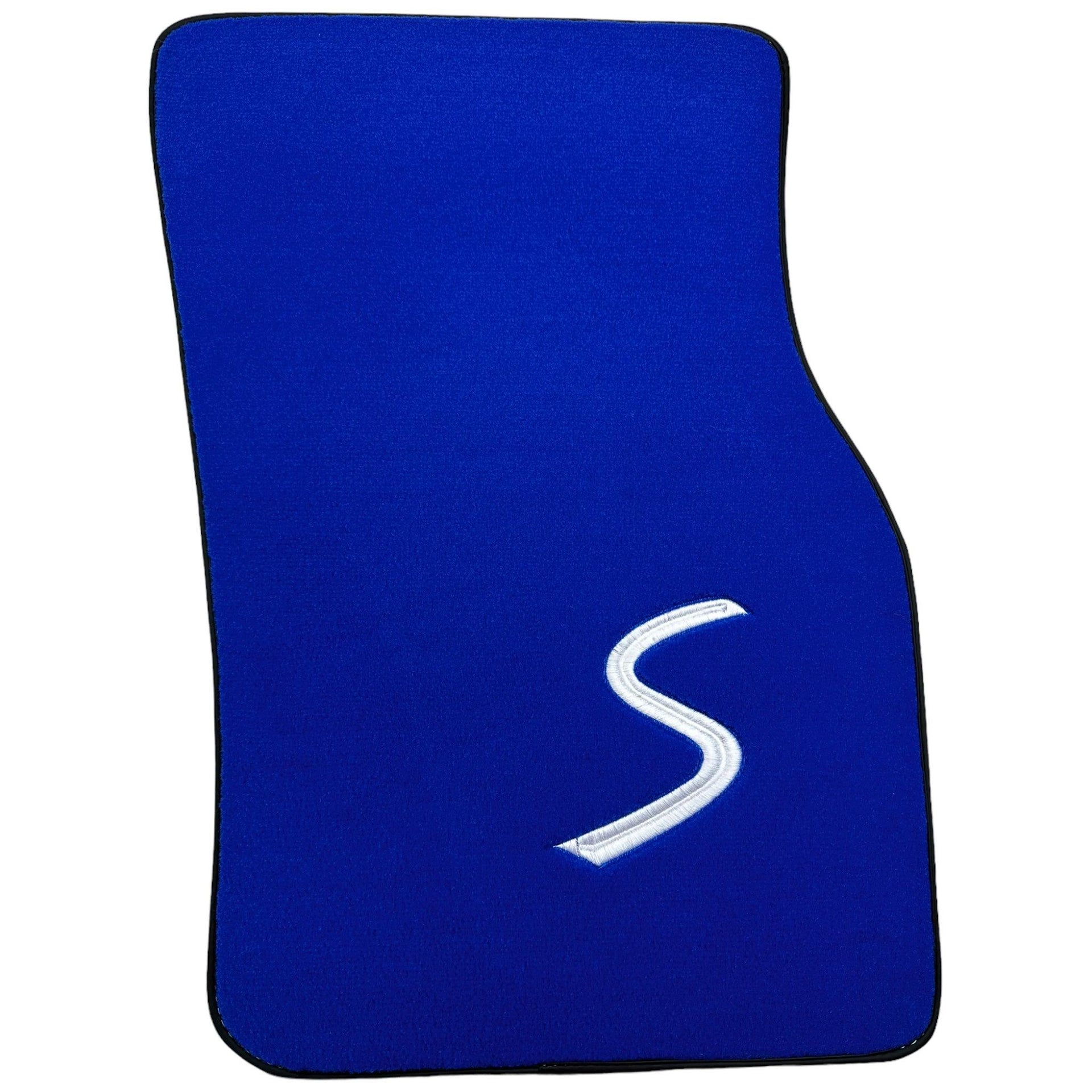 Blue Floor Mats for Mini Cooper / One R53 (2001-2007) Cooper S - AutoWin
