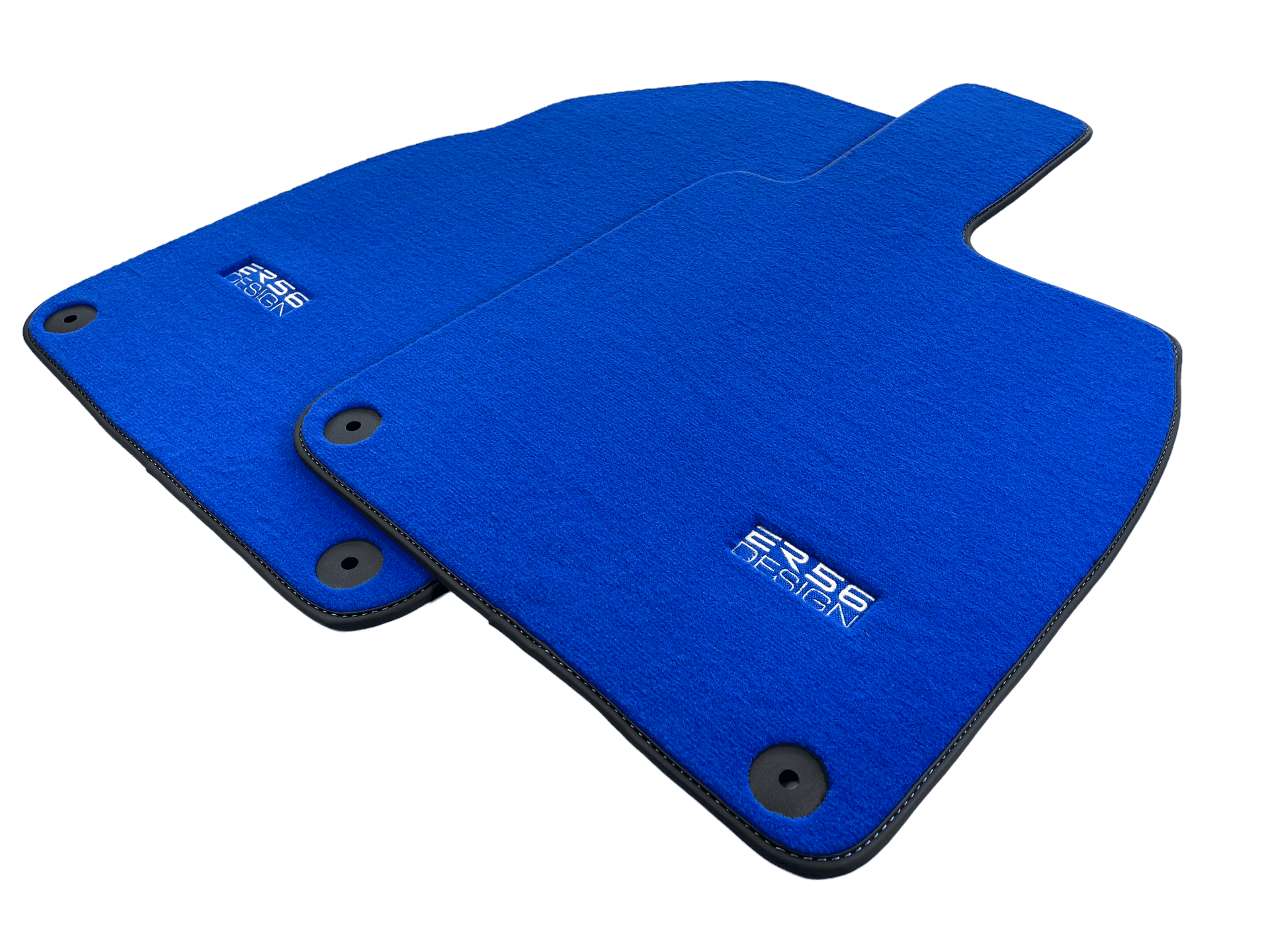 Blue Floor Mats for Porsche 718 Cayman (2017-2023) | Er56 Design - AutoWin