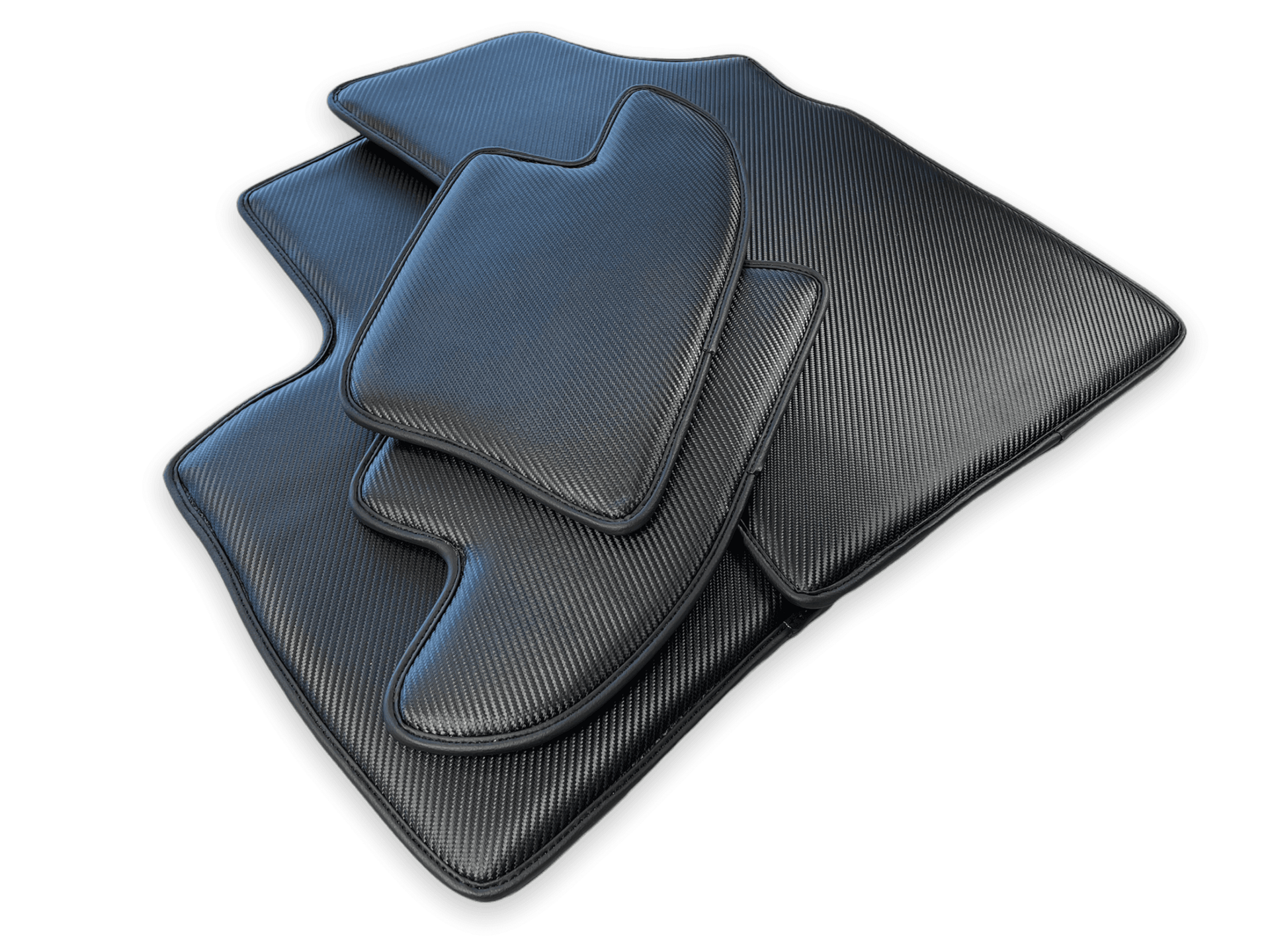 Carbon Fiber Floor Mats For Bentley Continental GT (2011–2018) - AutoWin