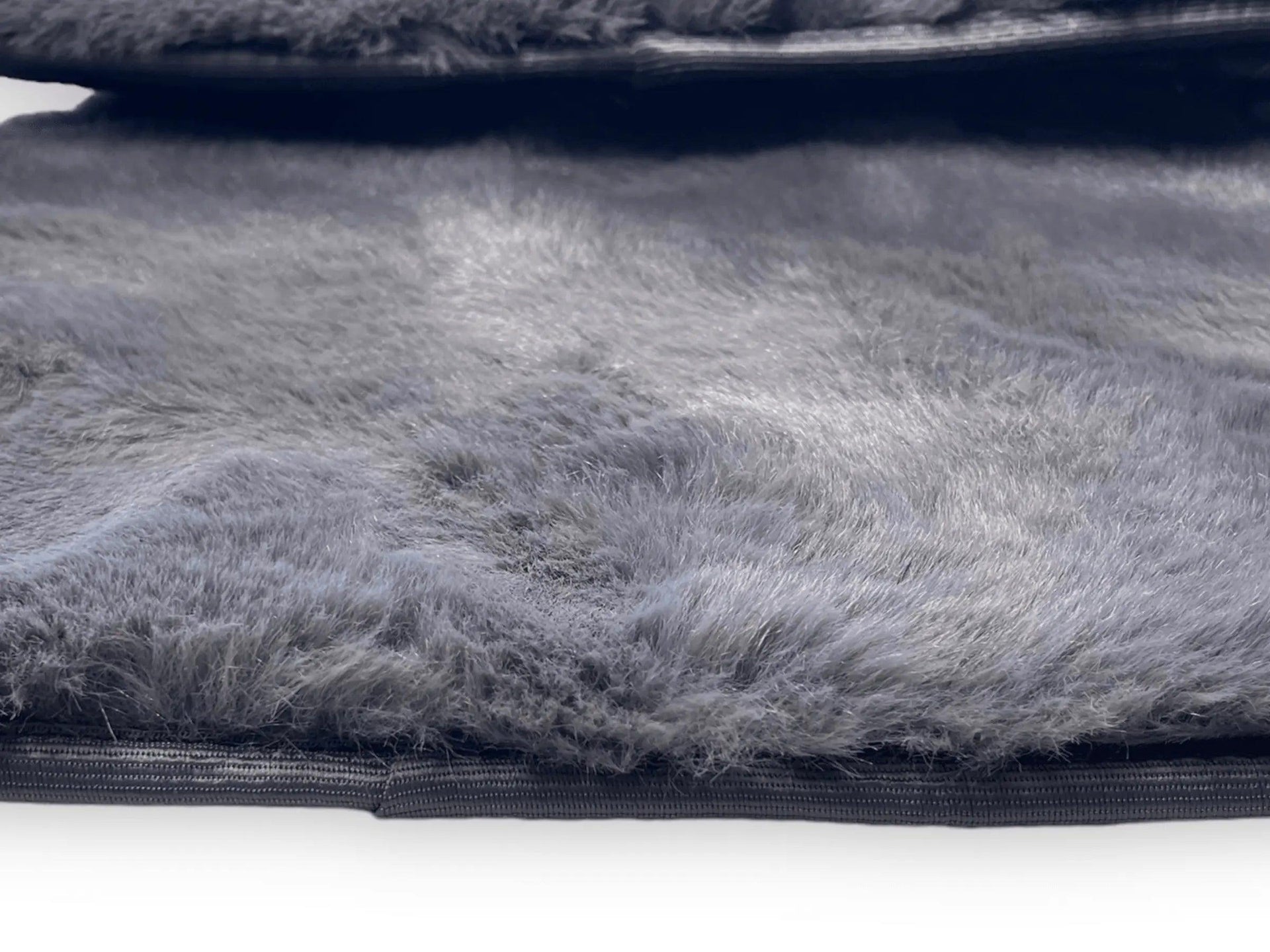 Dark Gray Sheepskin Floor Mats For Bentley Bentayga Design Brand - AutoWin