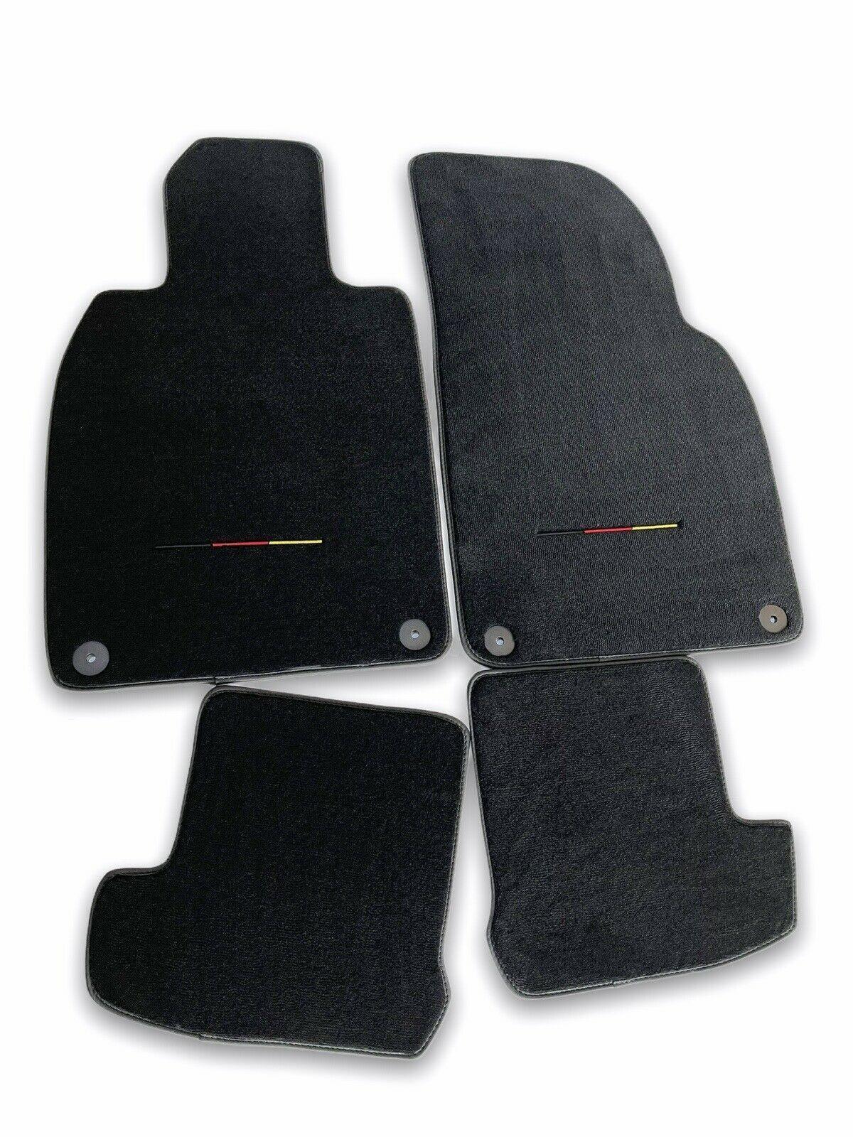Floor Mats for Audi A3 - 3-door Hatchback (2000-2003) Carpet Germany Flag - AutoWin