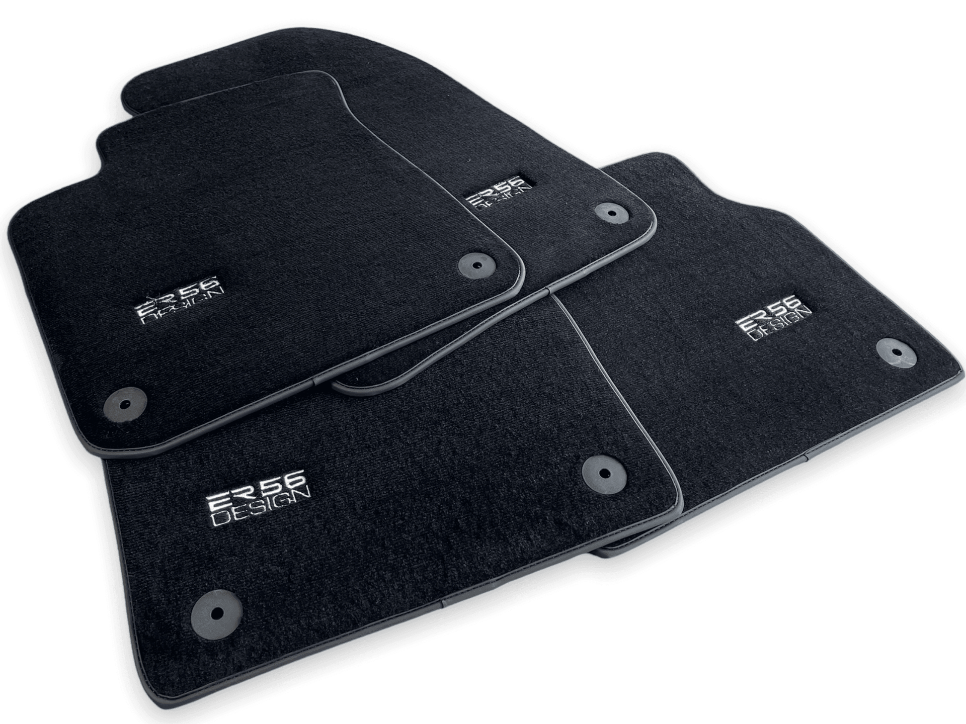 Floor Mats for Audi A4 - B6 Convertible (2002-2006) ER56 Design - AutoWin