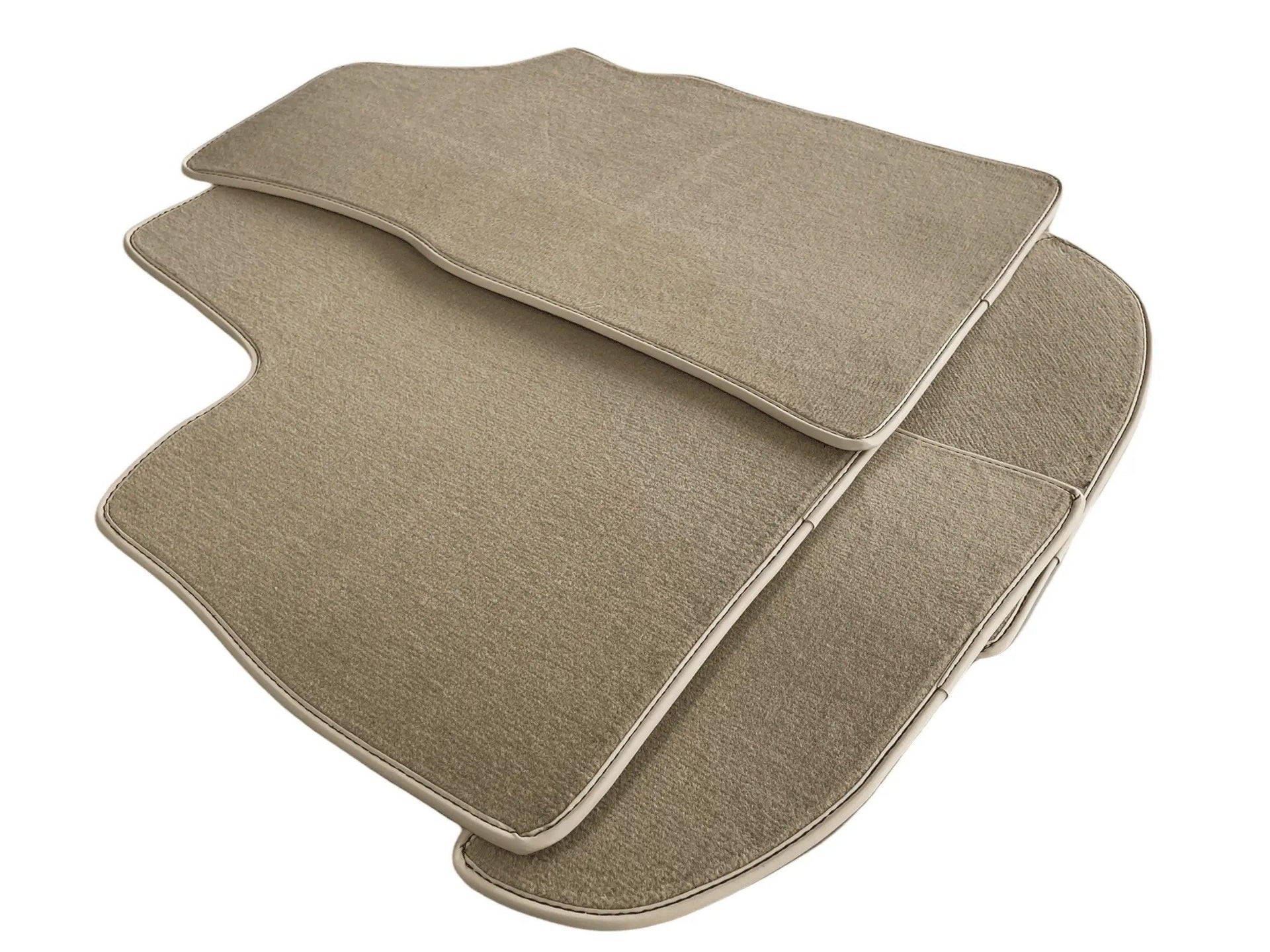 Floor Mats For Bentley Continental GTC (2006–2011) Beige - AutoWin