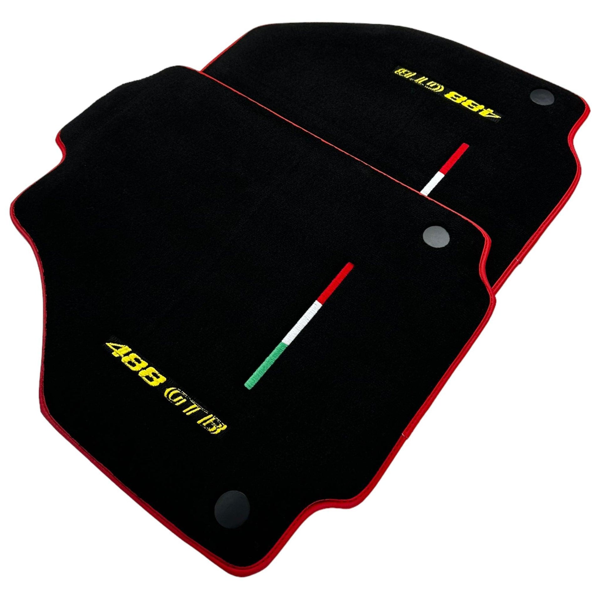 Floor Mats For Ferrari 488 GTB 2015-2022 - AutoWin