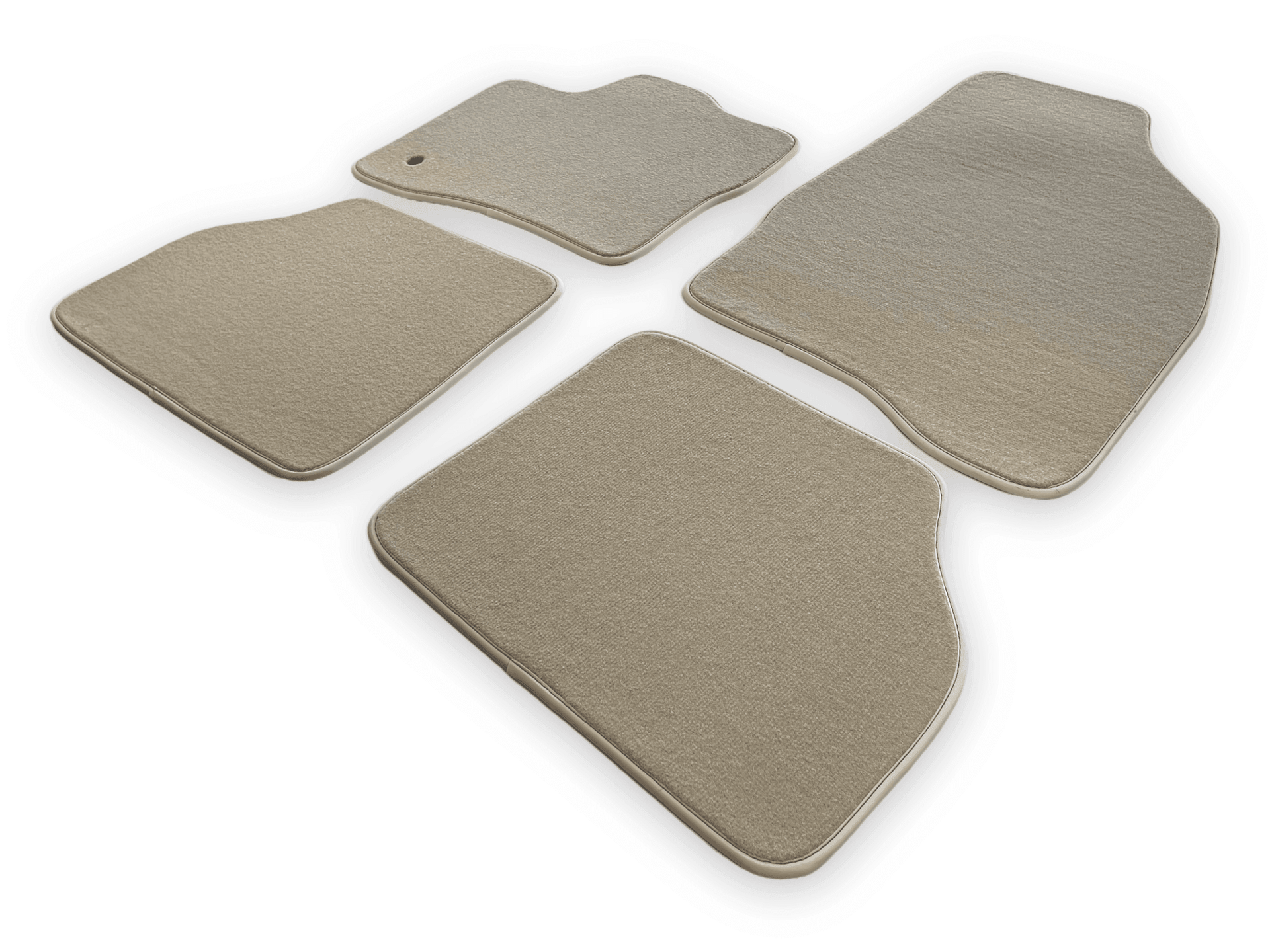 Floor Mats for Lincoln Town Car (1980-2011) Beige Tailored Carpets - AutoWin