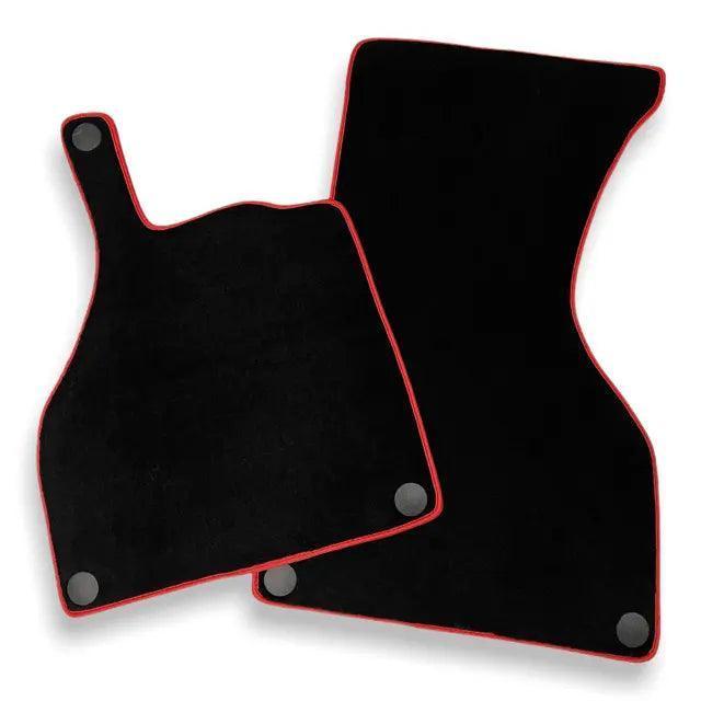 Floor Mats For Mercedes-Benz SLS-Class AMG (2009-2014) Red Trim - AutoWin