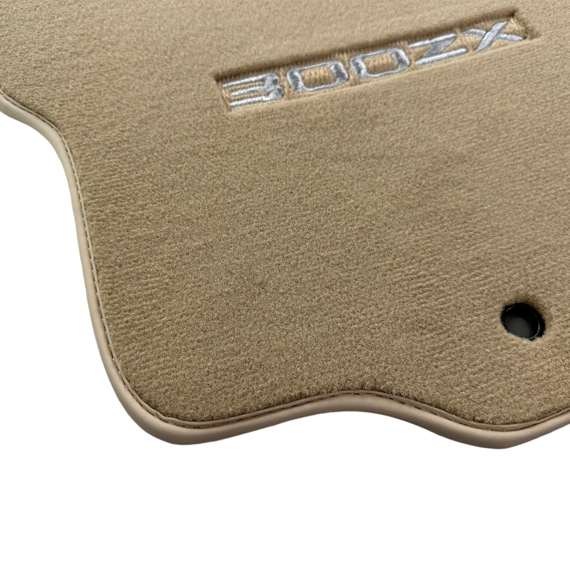 Floor Mats For Nissan 300ZX - Z32 (1990-2000) Tailored Beige Carpets - AutoWin