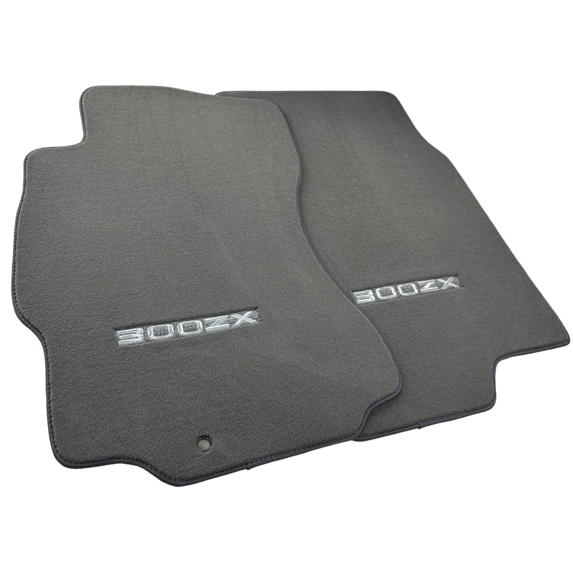 Floor Mats For Nissan 300ZX - Z32 (1990-2000) Tailored Gray Carpets - AutoWin