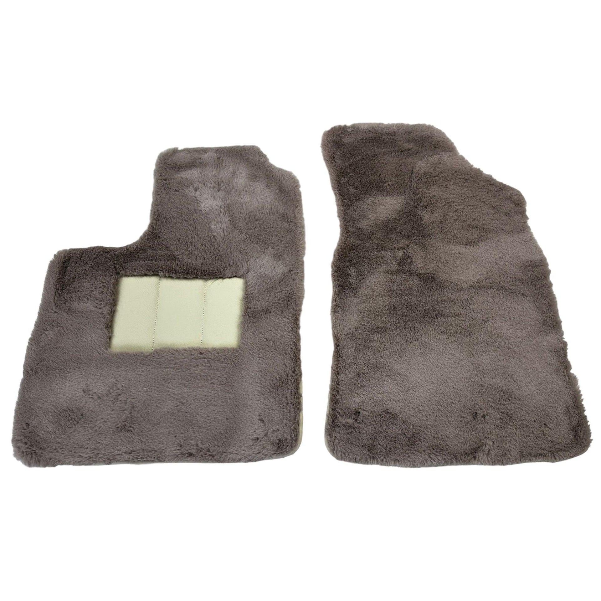 Sheepskin Floor Mats For Bentley Continental GT (2011–2018) Er56 Design - AutoWin