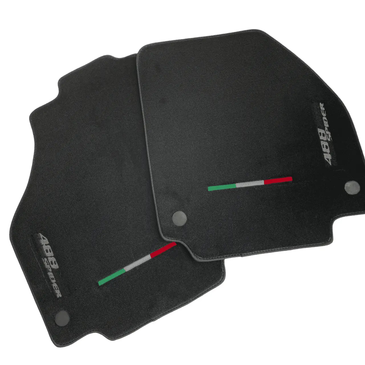 Floor Mats For Ferrari 488 Spider 2015-2022 AutoWin Brand Italian Edition - AutoWin