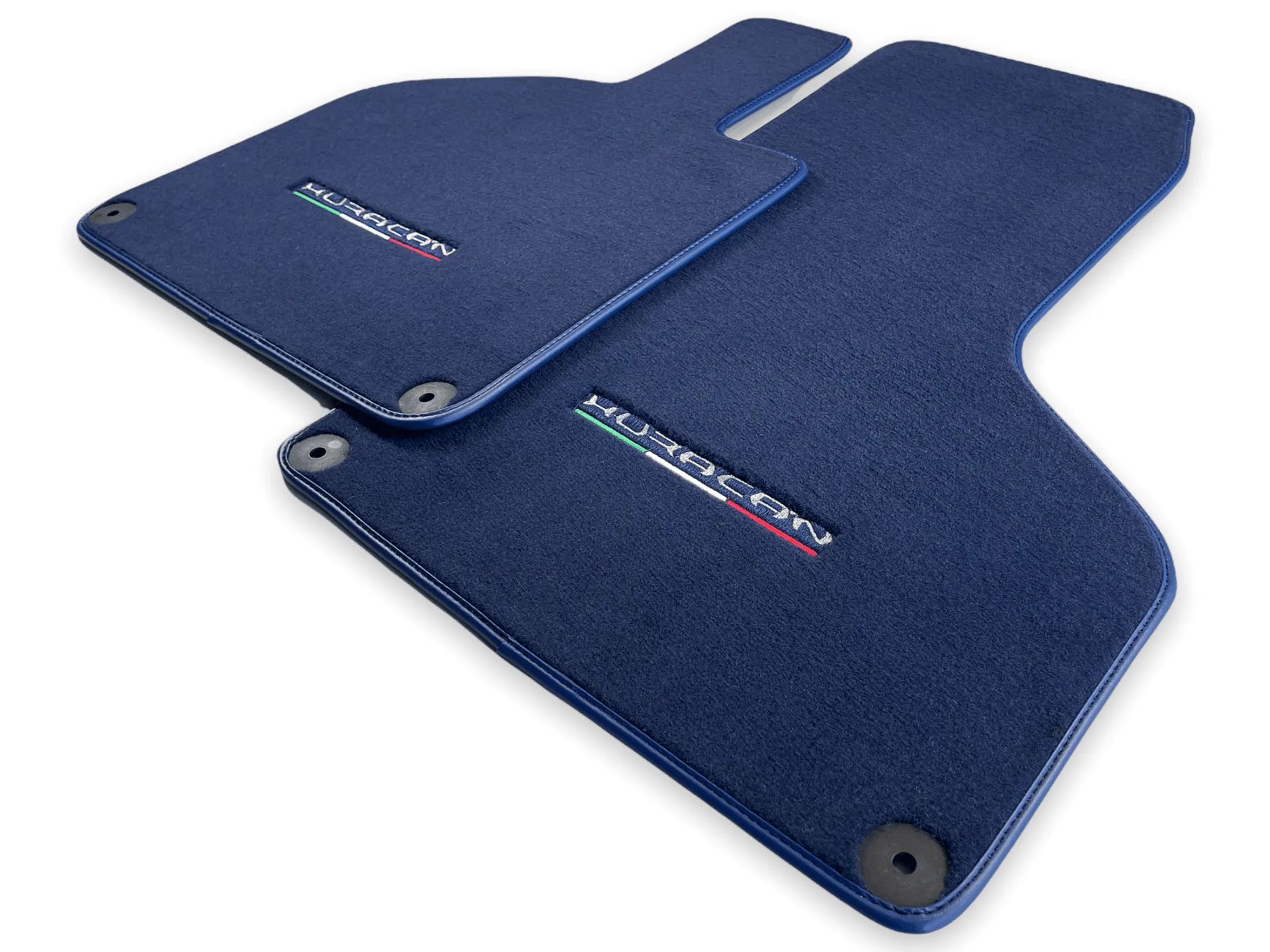 Floor Mats for Lamborghini Huracan Dark Blue Color - AutoWin