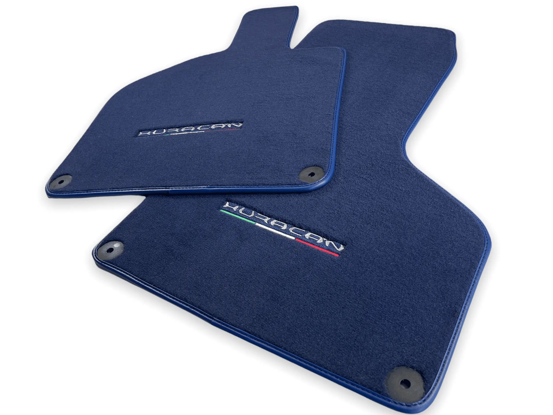 Floor Mats for Lamborghini Huracan Dark Blue Color - AutoWin