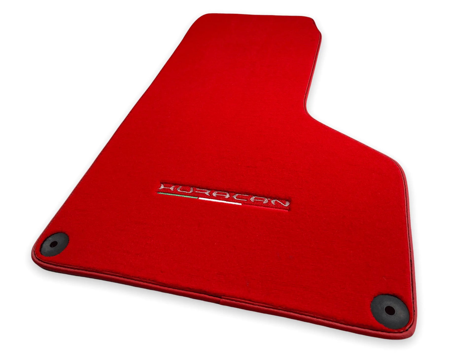 Floor Mats for Lamborghini Huracan Red Color - AutoWin