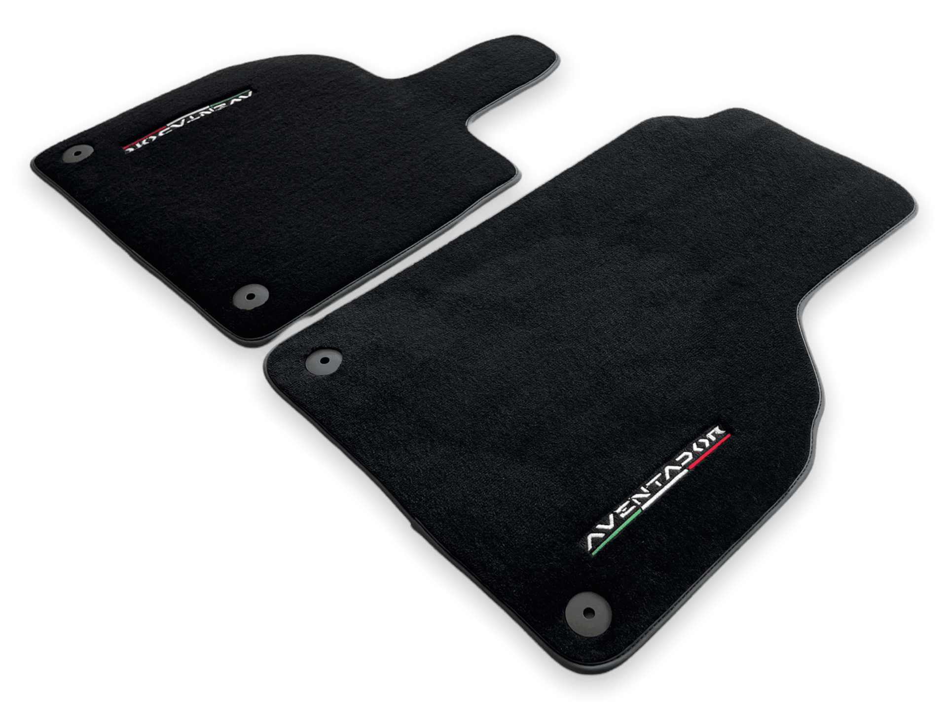Floor Mats for Lamborghini Aventador Black Color Carpet - AutoWin