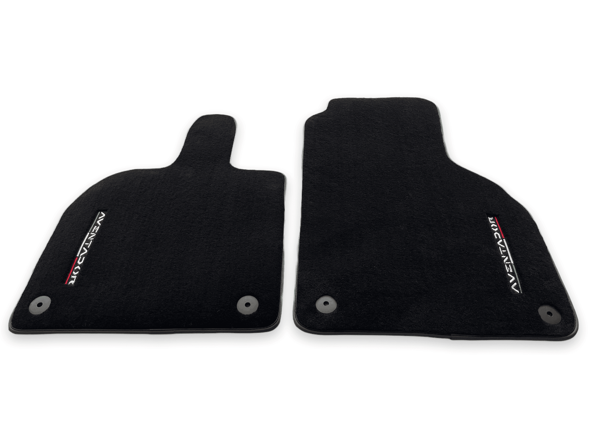 Floor Mats for Lamborghini Aventador Black Color Carpet - AutoWin