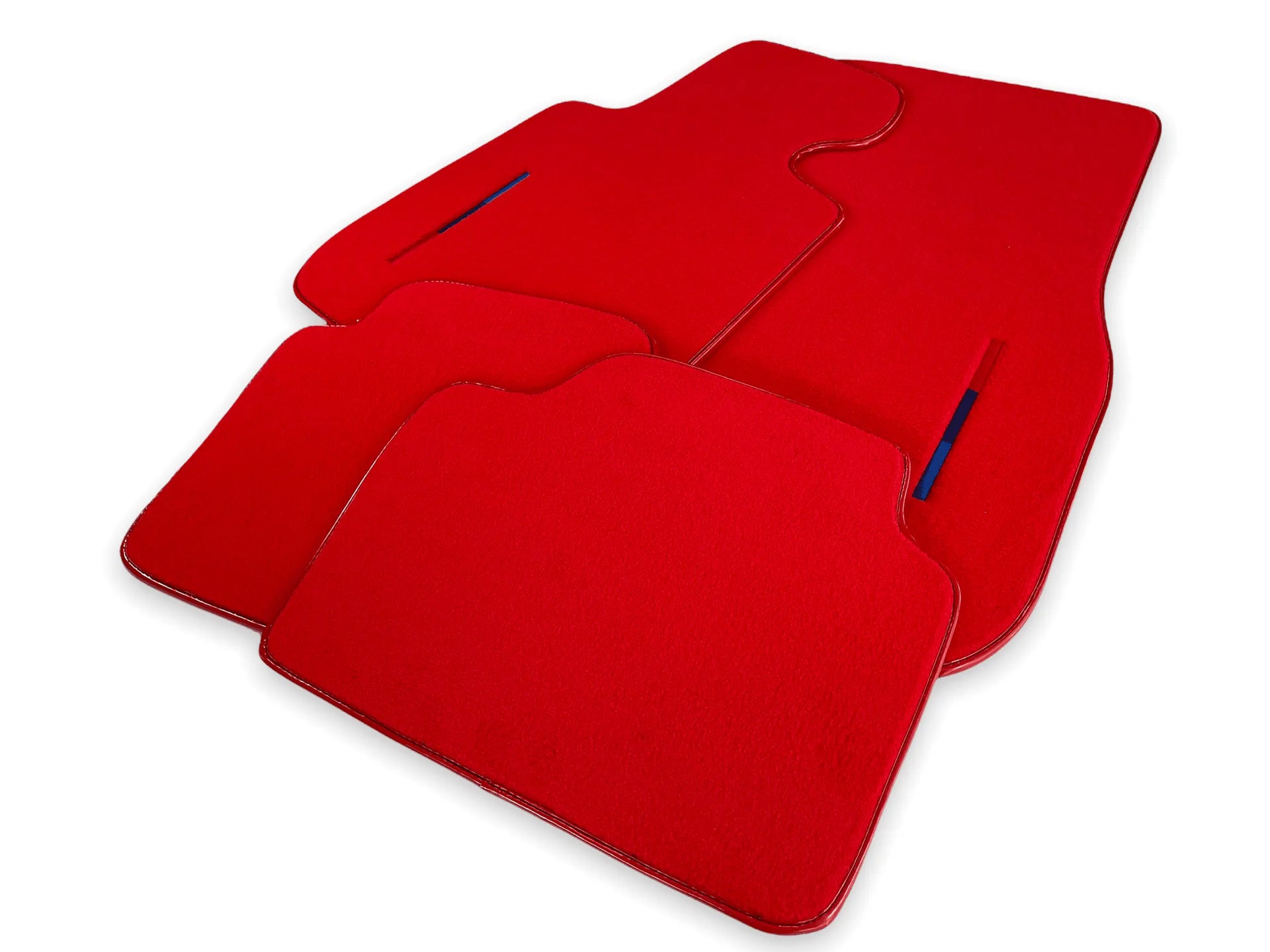 Red Floor Mats For BMW 3 Series F30 With M Package - AutoWin
