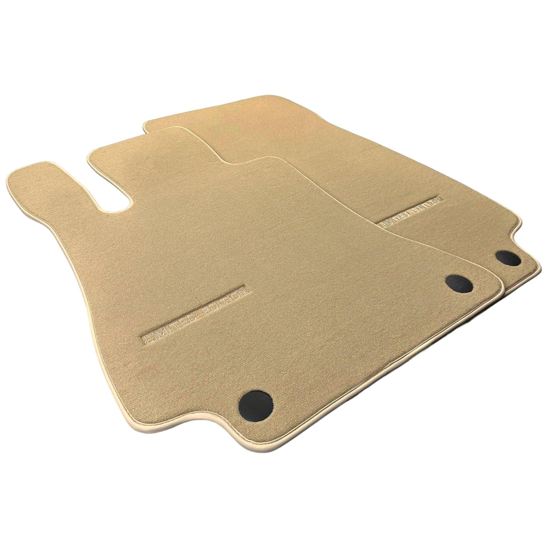 Beige Floor Mats For Mercedes Benz B-Class W247 (2019-2023) | Limited Edition - AutoWin