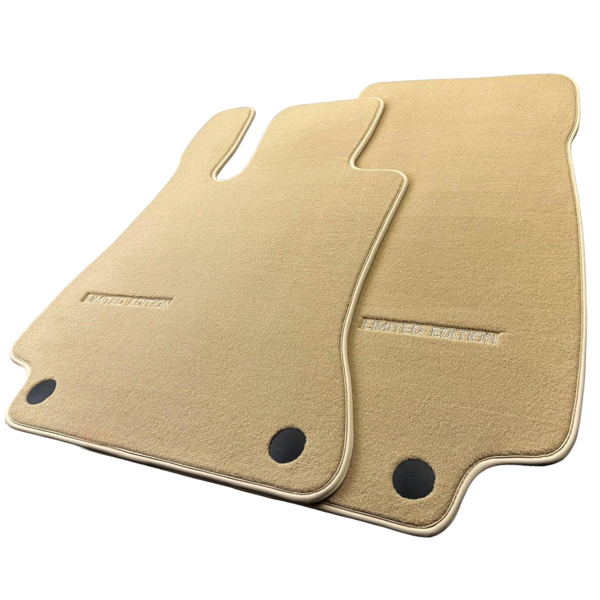 Beige Floor Mats For Mercedes Benz EQC-Class N293 (2019-2023) | Limited Edition - AutoWin