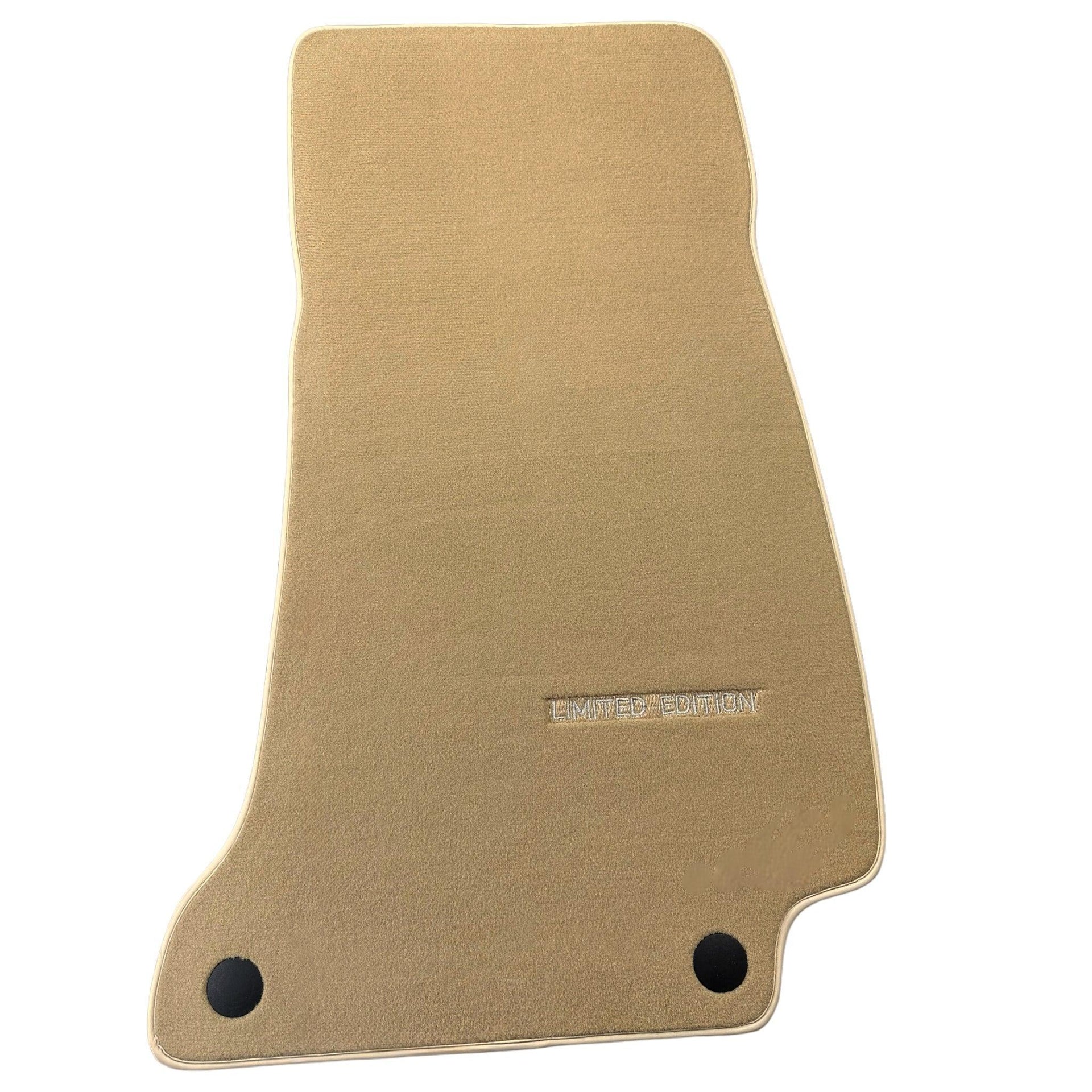 Beige Floor Mats For Mercedes Benz EQC-Class N293 (2019-2023) | Limited Edition - AutoWin
