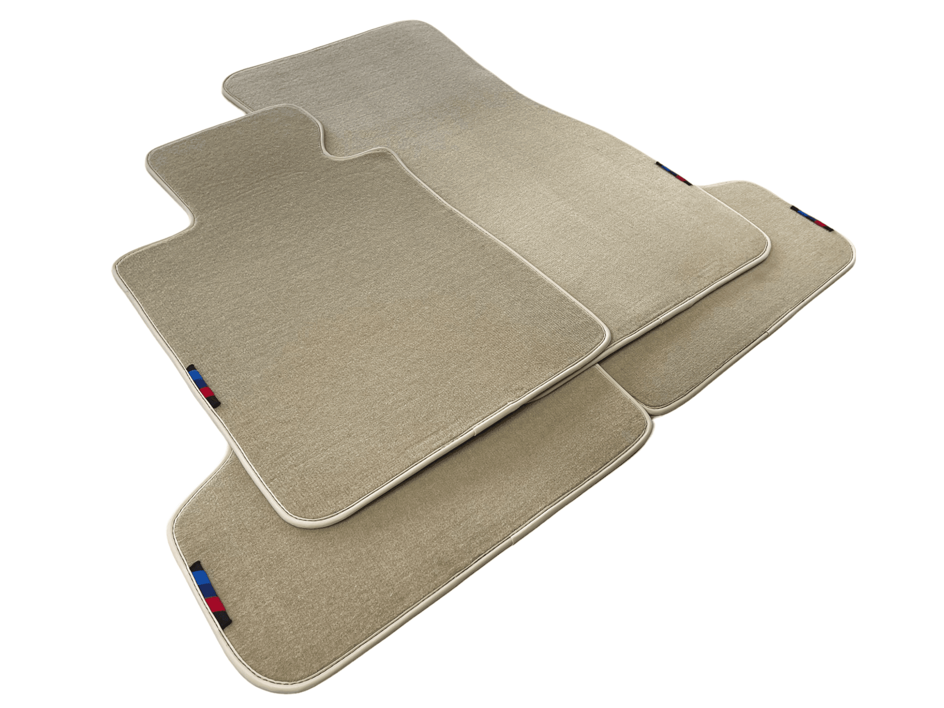 Beige Mats For BMW M2 G87 With M Package - AutoWin