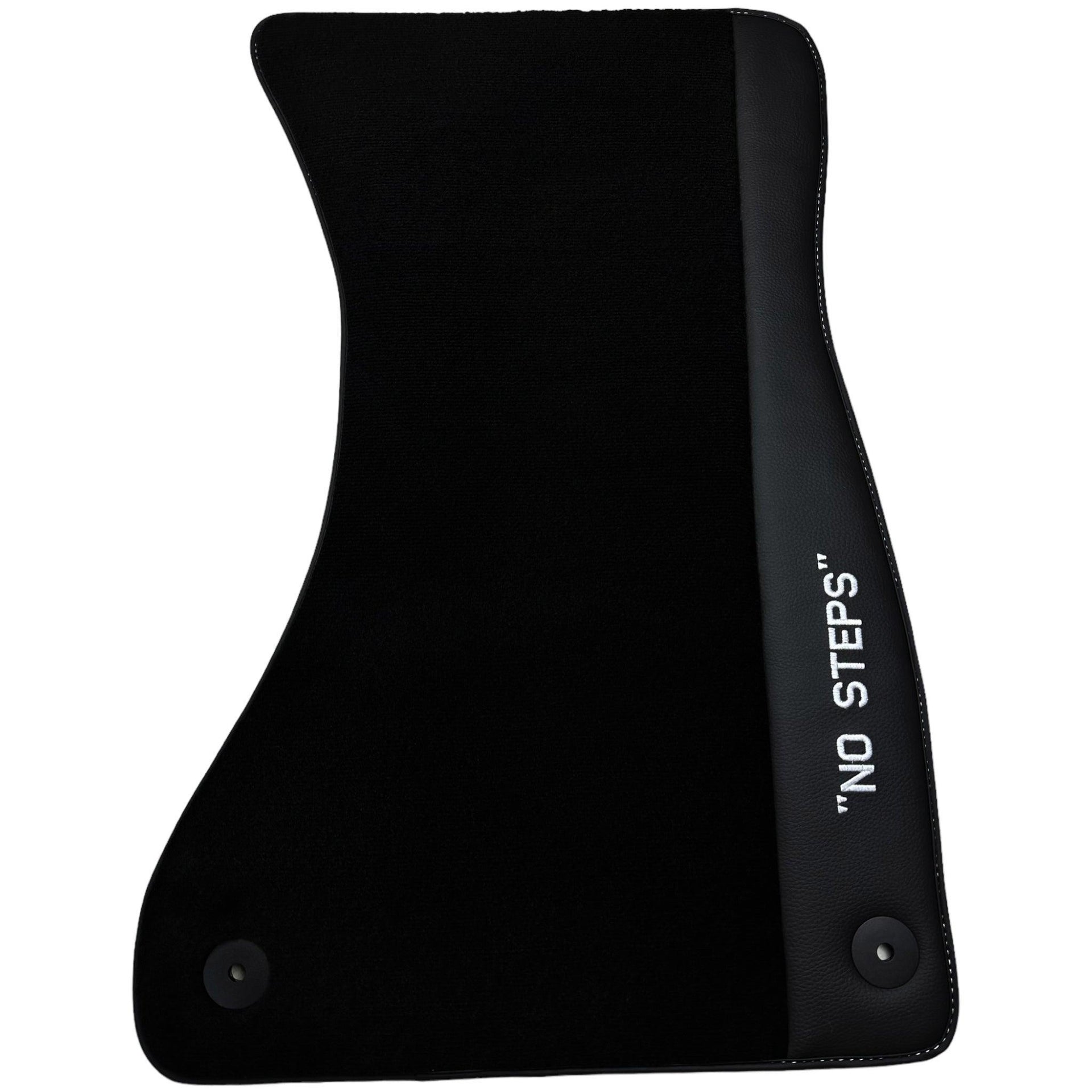 Black Floor Mats for Audi A6 - C6 Allroad Quattro Facelift (2008-2011) | No Steps - AutoWin