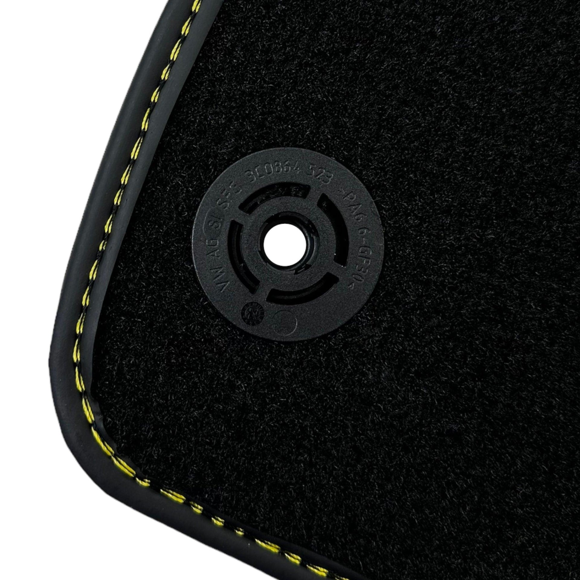 Black Floor Mats for Audi A6 - C8 Allroad Quattro (2019-2023) | Fighter Jet Edition - AutoWin