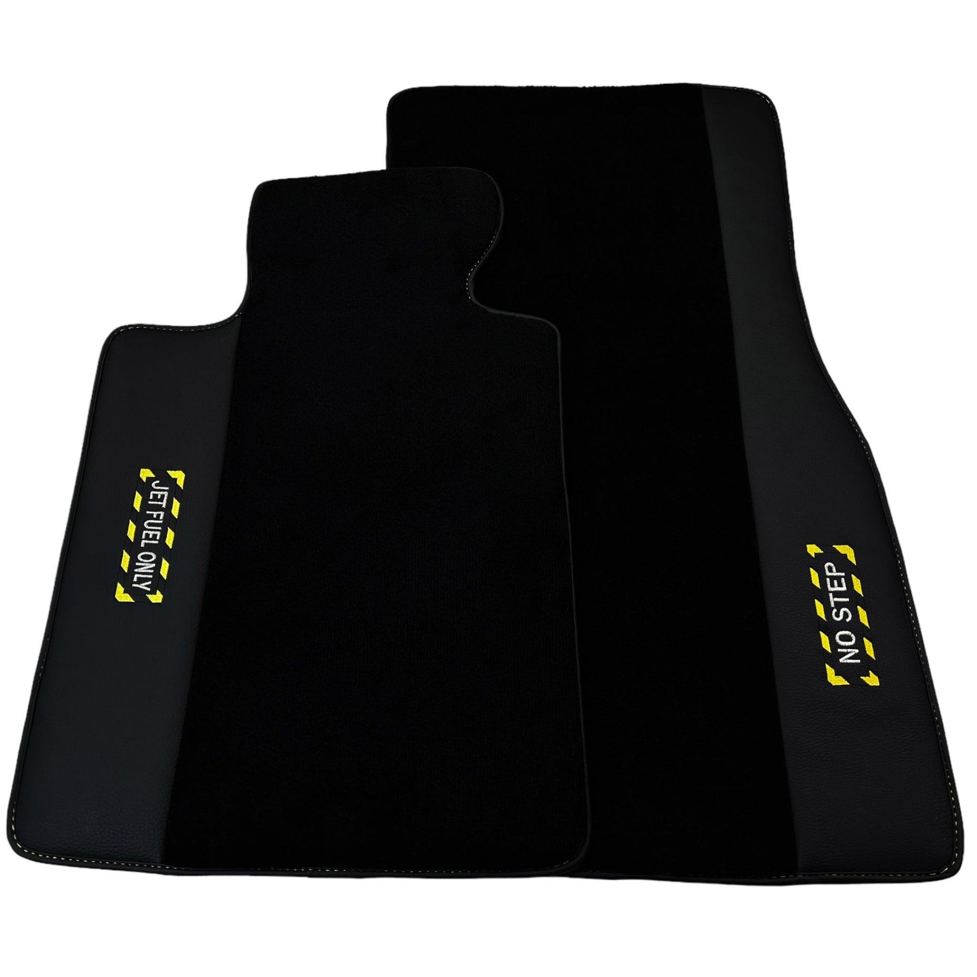 Black Floor Mats For BMW 6 Series E63 | Fighter Jet Edition AutoWin Brand - AutoWin