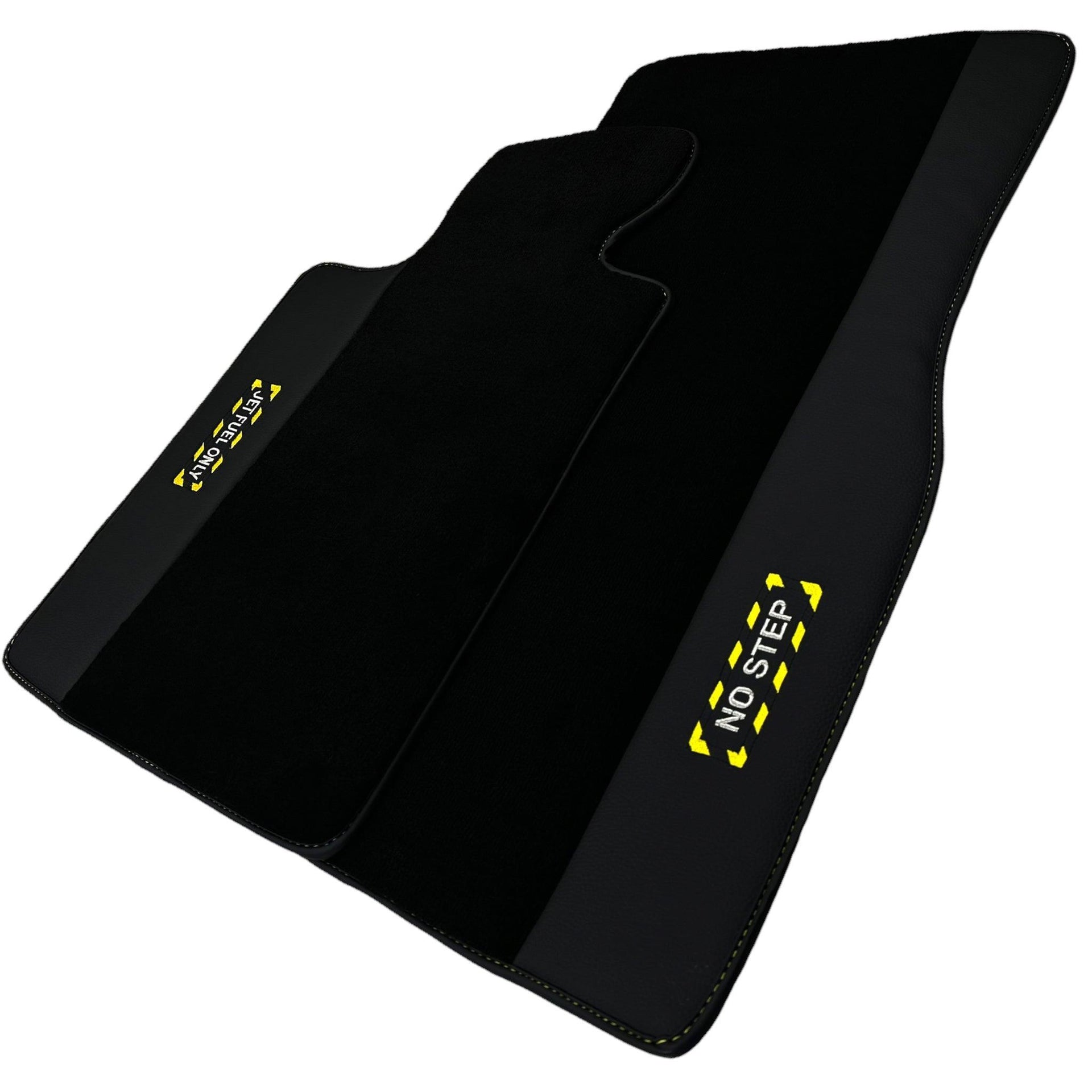 Black Floor Mats For BMW 6 Series F12 | Fighter Jet Edition AutoWin Brand - AutoWin