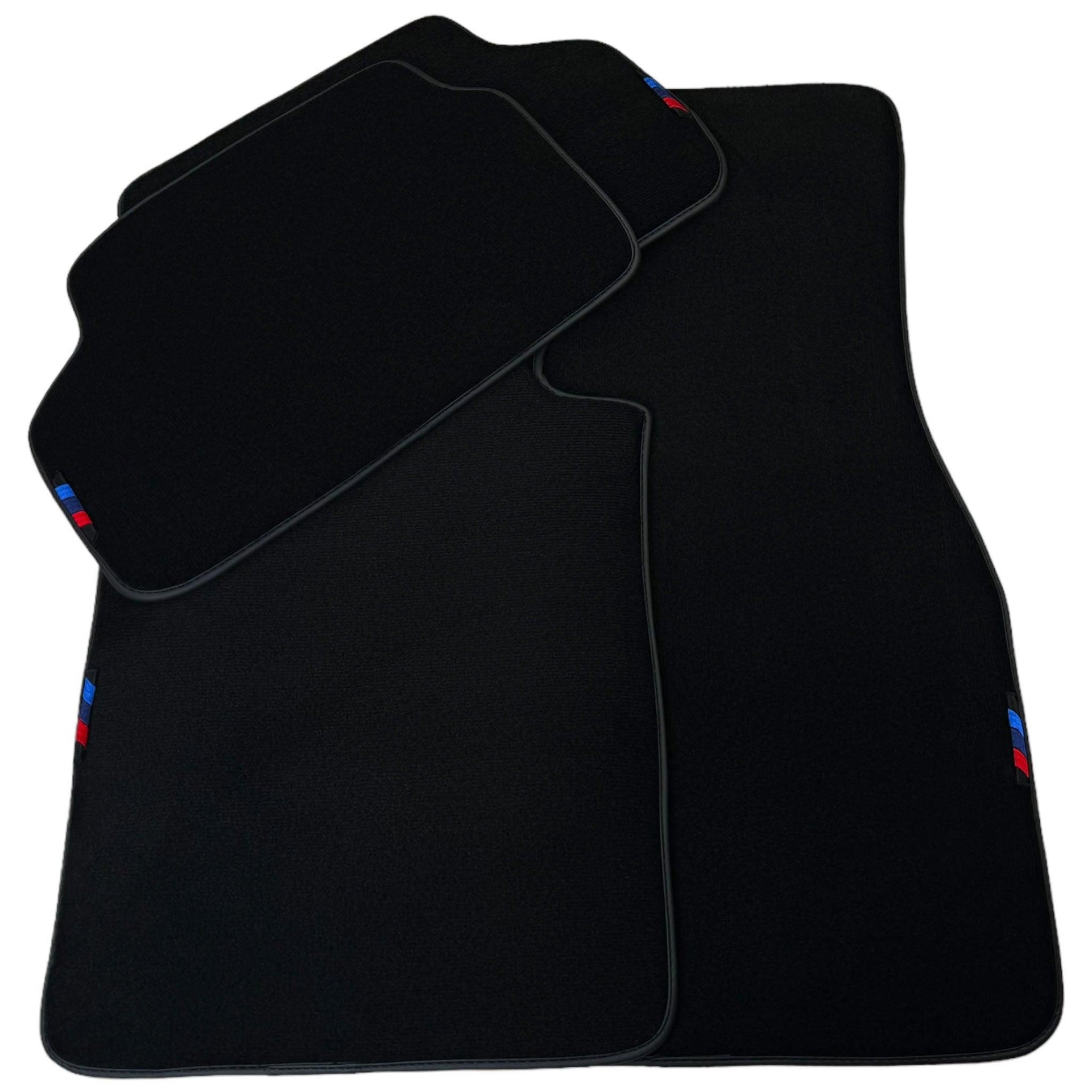 Black Floor Mats For BMW X5 Series E53 | Black Trim - AutoWin