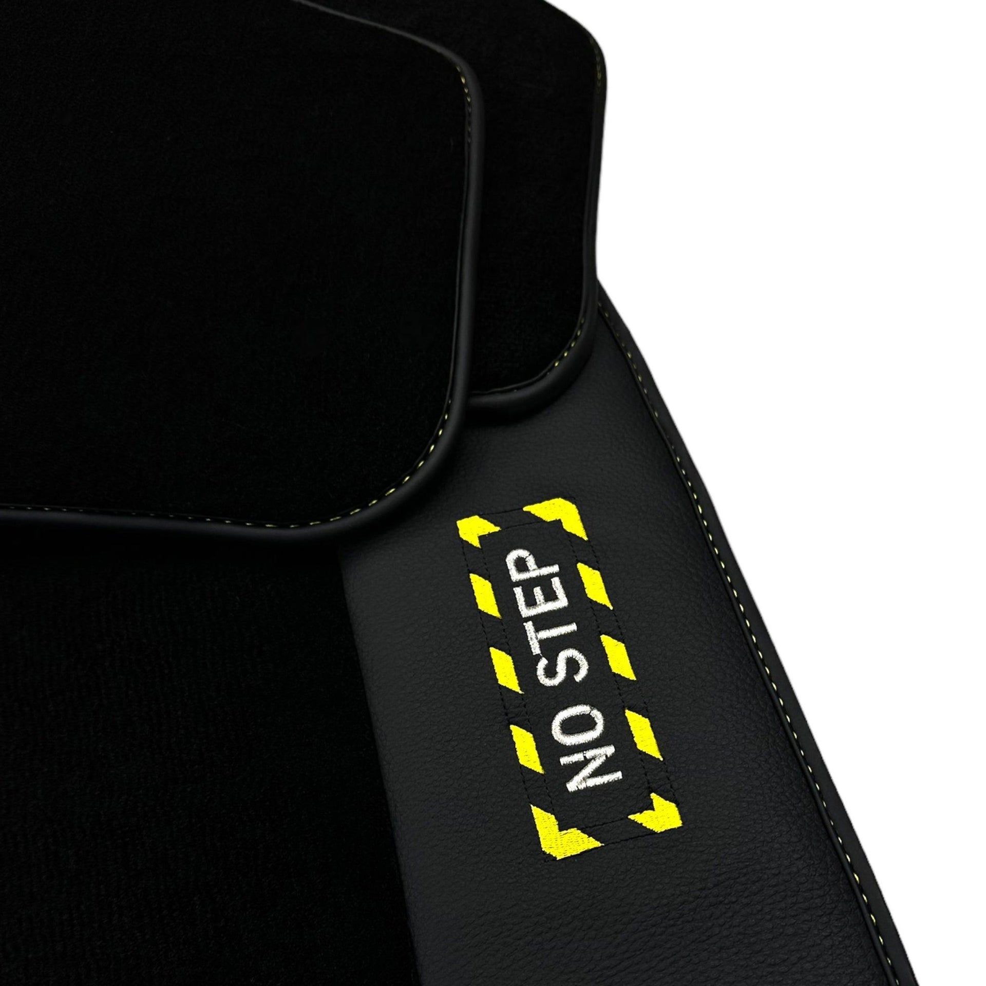 Black Floor Mats For BMW X5 Series G05 | Fighter Jet Edition - AutoWin