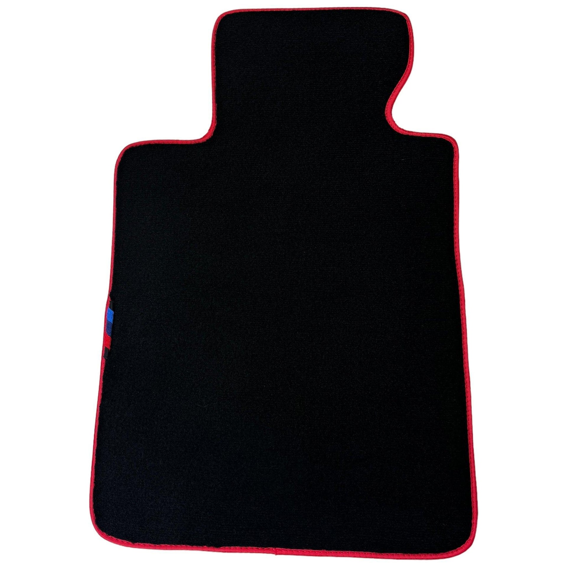 Black Floor Mats For BMW X5 Series G05 | Red Trim - AutoWin