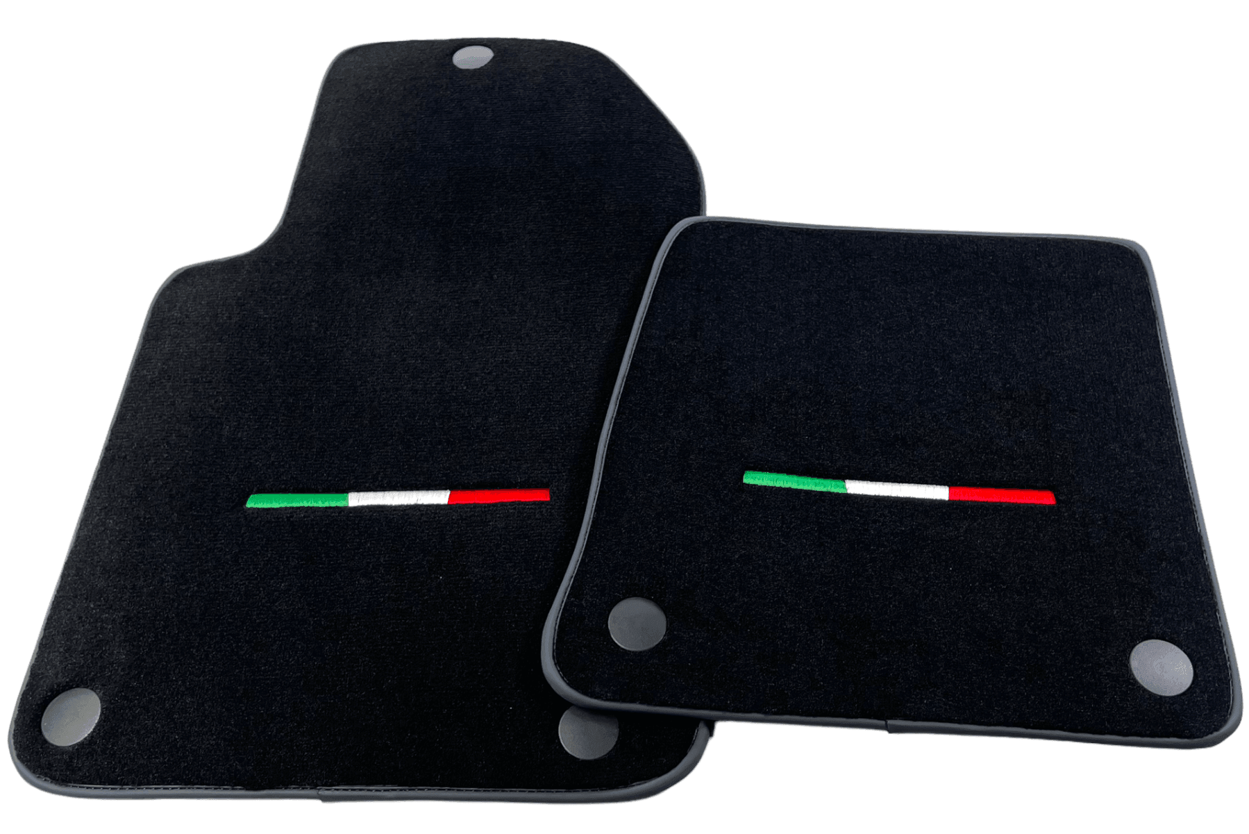 Black Floor Mats For Ferrari 599 Coupe 2006-2012 Italian Edition - AutoWin