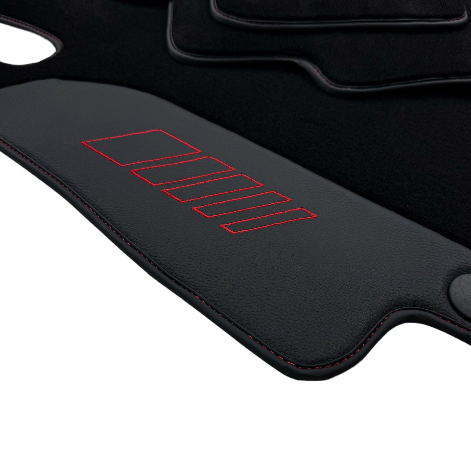 Black Floor Mats For Mercedes Benz CLA-Class X118 Shooting Brake (2020-2023) Hybrid| AutoWin Edition - AutoWin