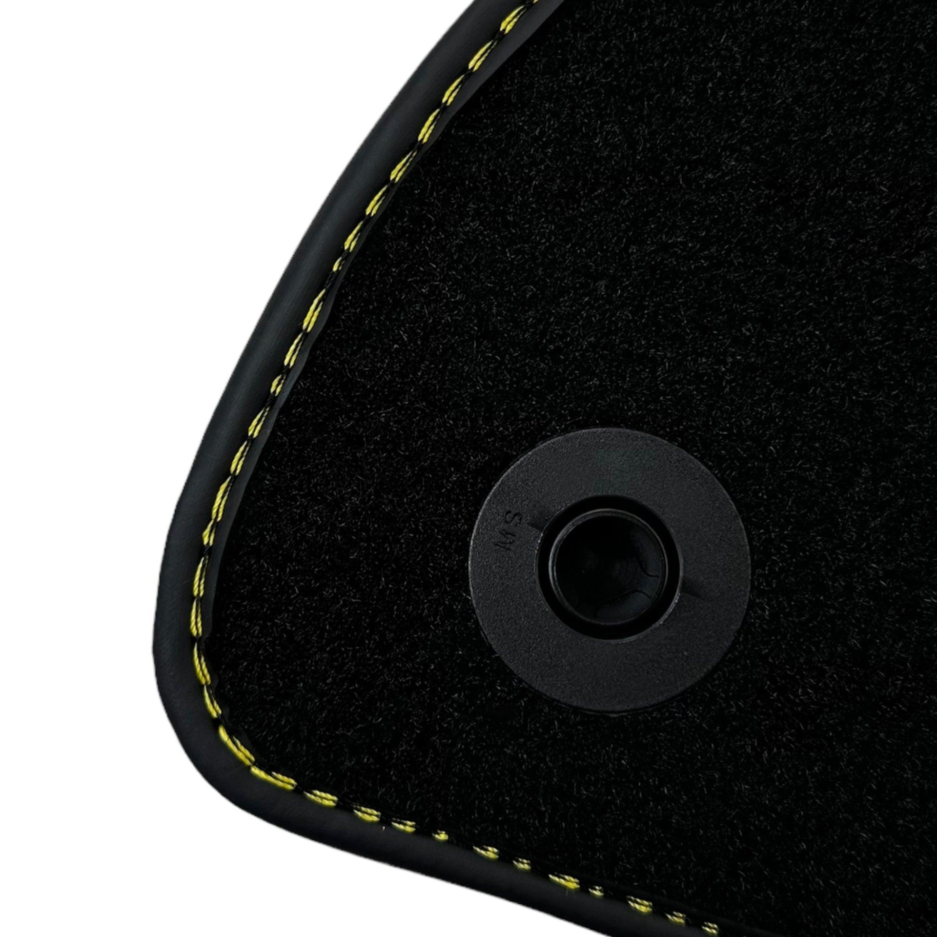 Black Floor Mats For Mercedes Benz E-Class S211 Estate 4Matic (2003-2009) | Fighter Jet Edition - AutoWin