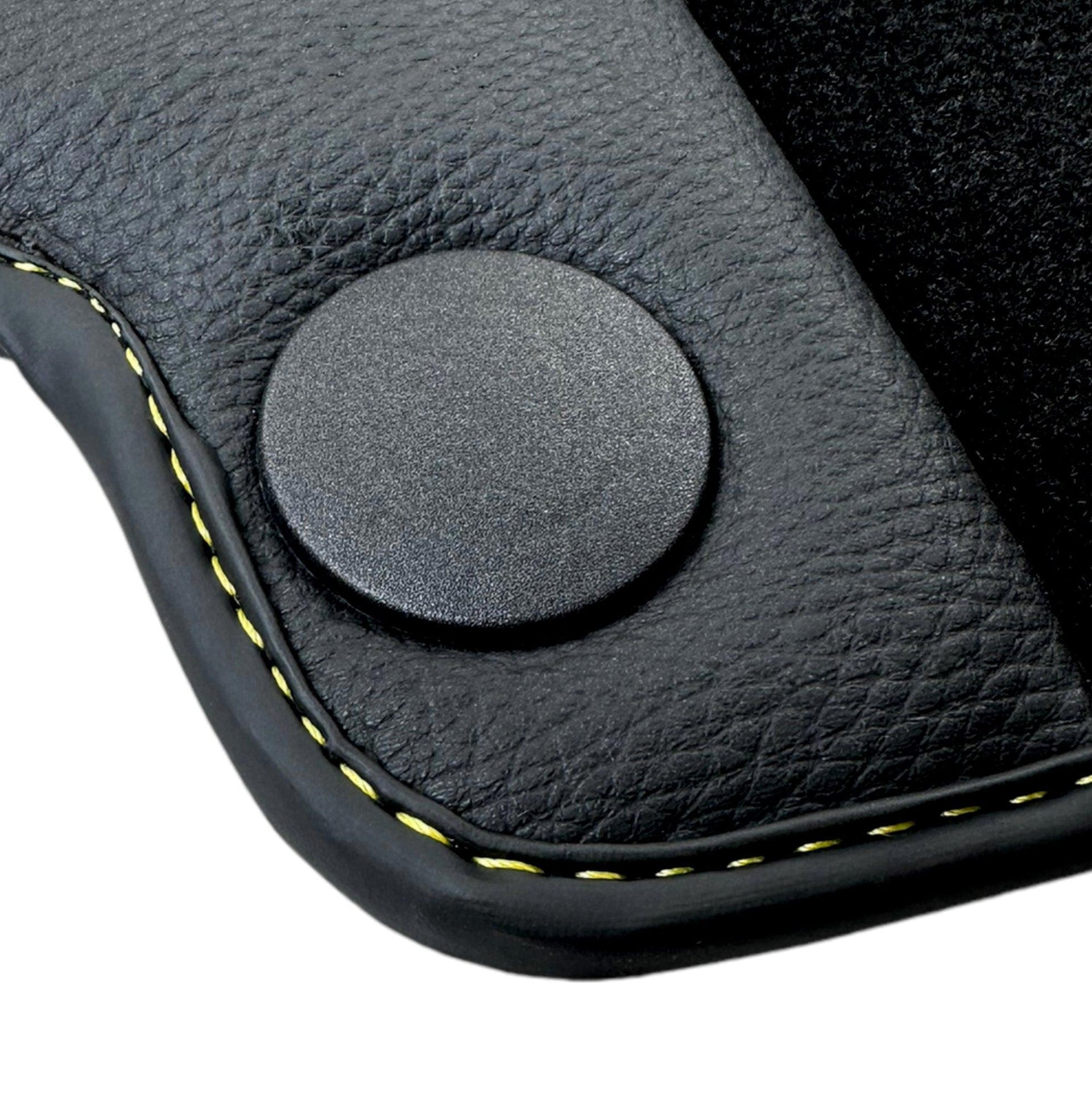 Black Floor Mats For Mercedes Benz S-Class W140 (1991-1998) | Fighter Jet Edition - AutoWin