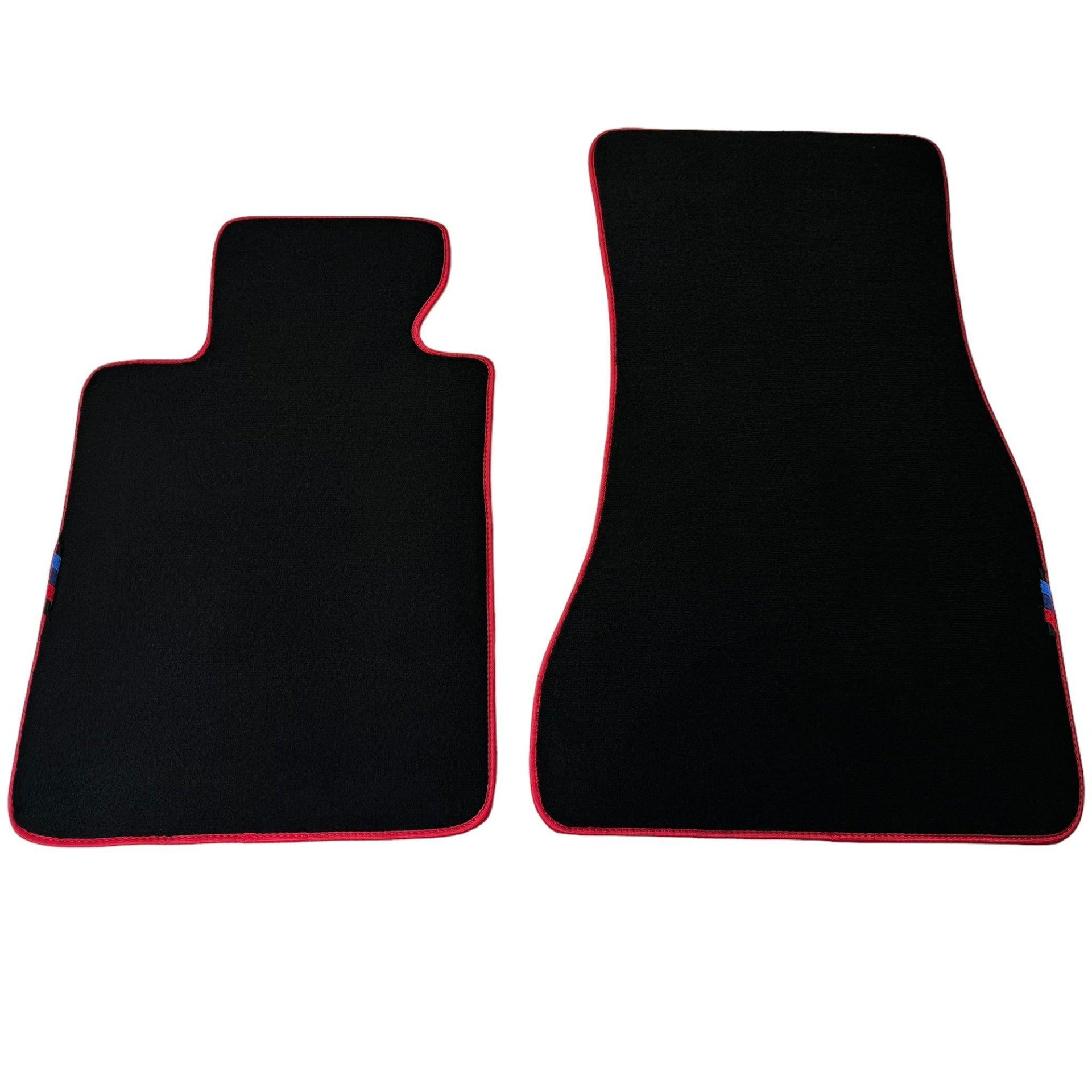 Black Mats For BMW M5 F10 | Red Trim - AutoWin