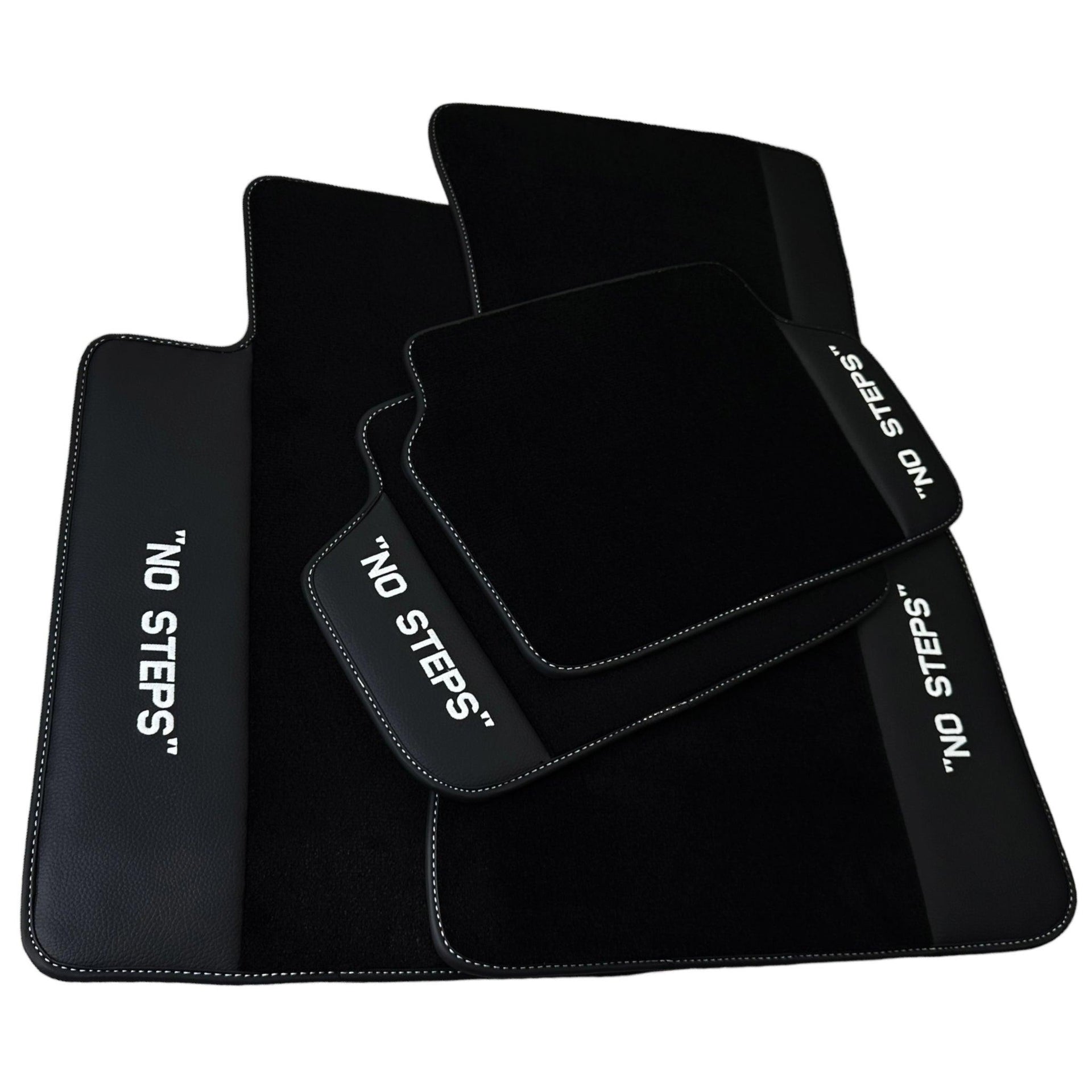 Black Mats For BMW M6 E63 Coupe No Steps Edition - AutoWin