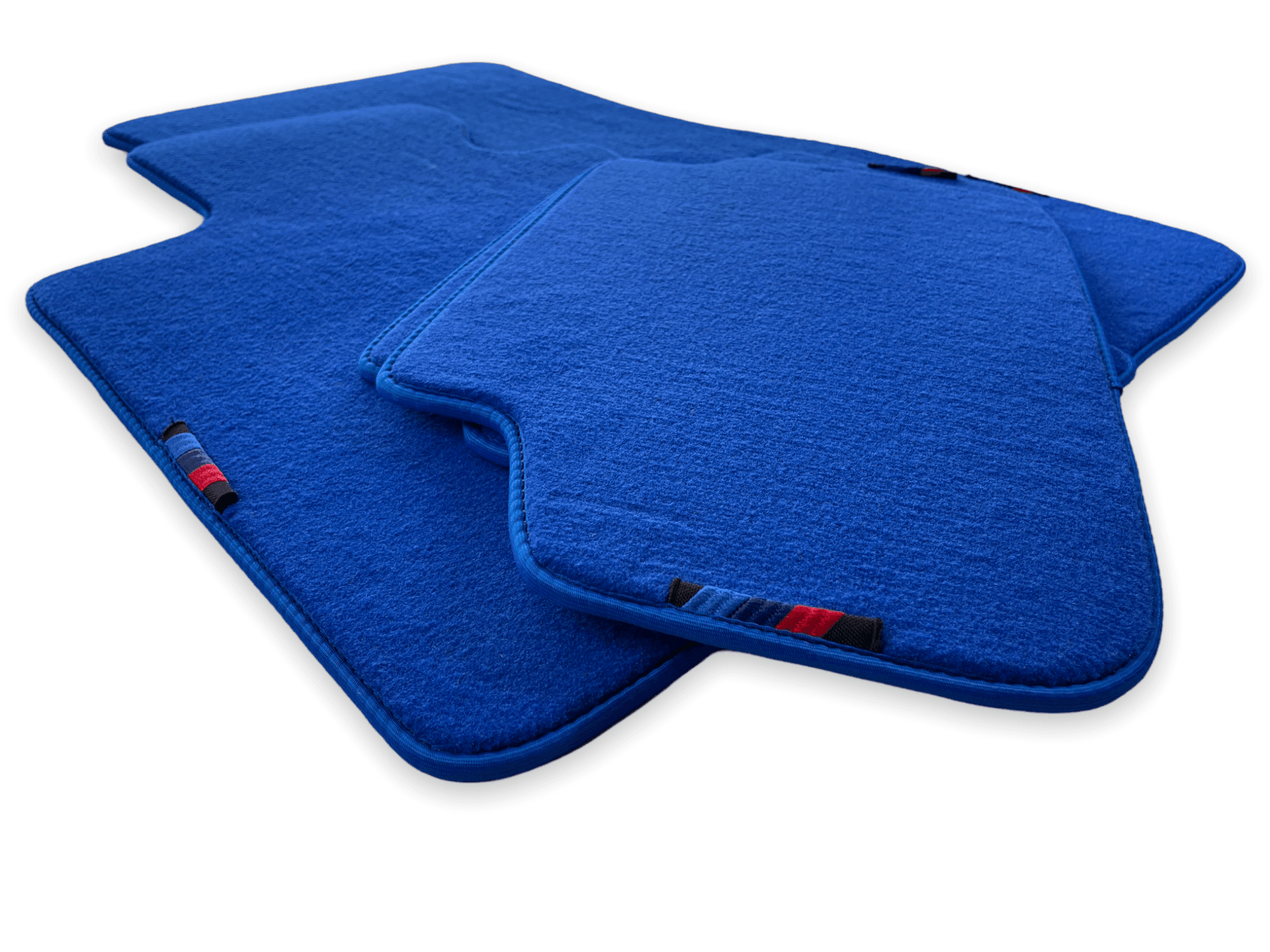 Blue Floor Mats For BMW 7 Series F02 With M Package - AutoWin