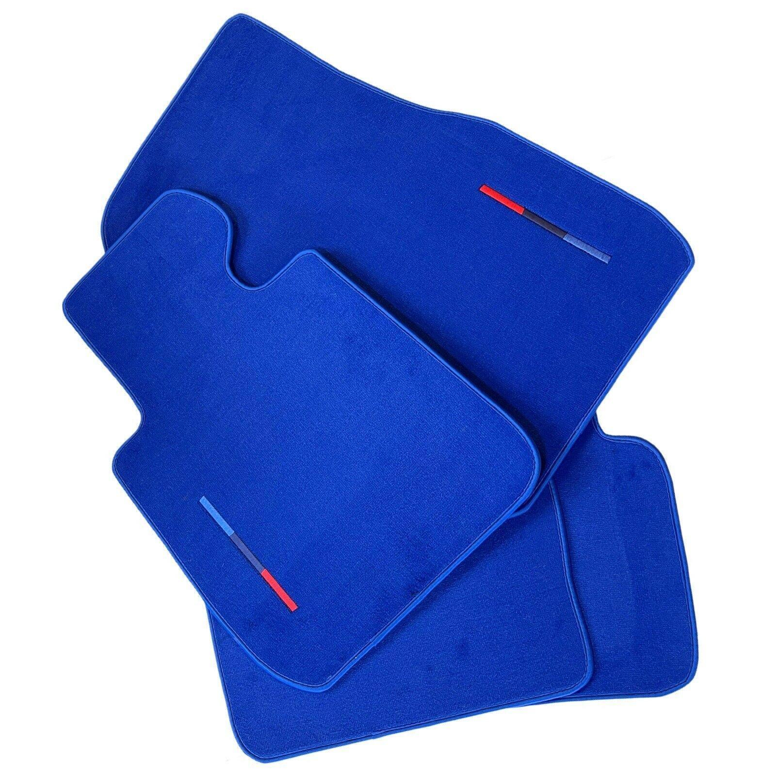 Blue Mats For BMW M8 F91 Convertible With M Package - AutoWin