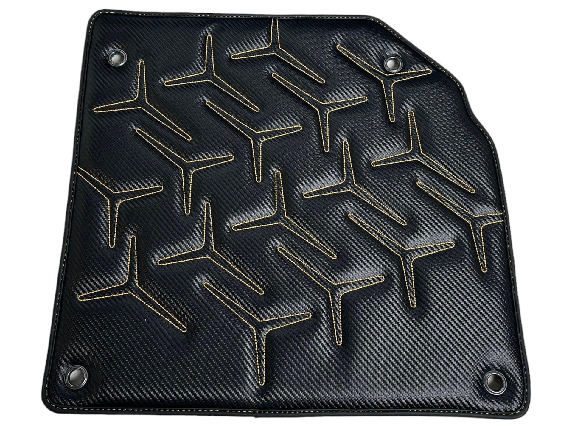 Carbon Leather Floor Mats for Lamborghini Aventador SV - AutoWin